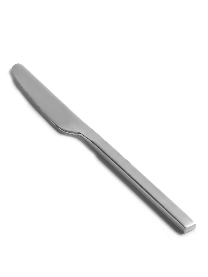Serax coltello da tavola placcato argento Collezione Base L 23 P 2,2 H 0,4 CM