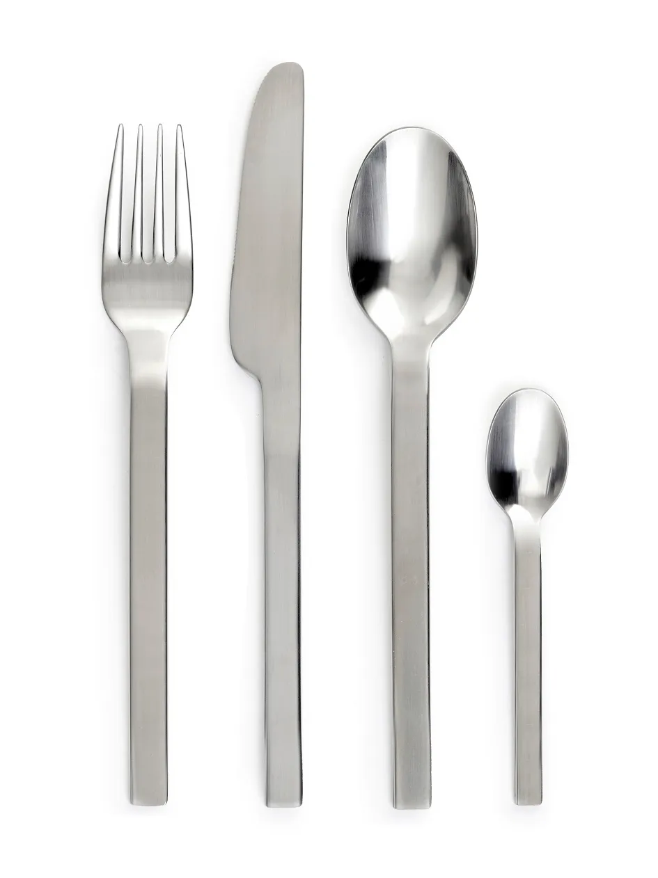 Dessert Fork Silver Plated Base Collection Serax L 18 W 2.45 H 0.4 CM