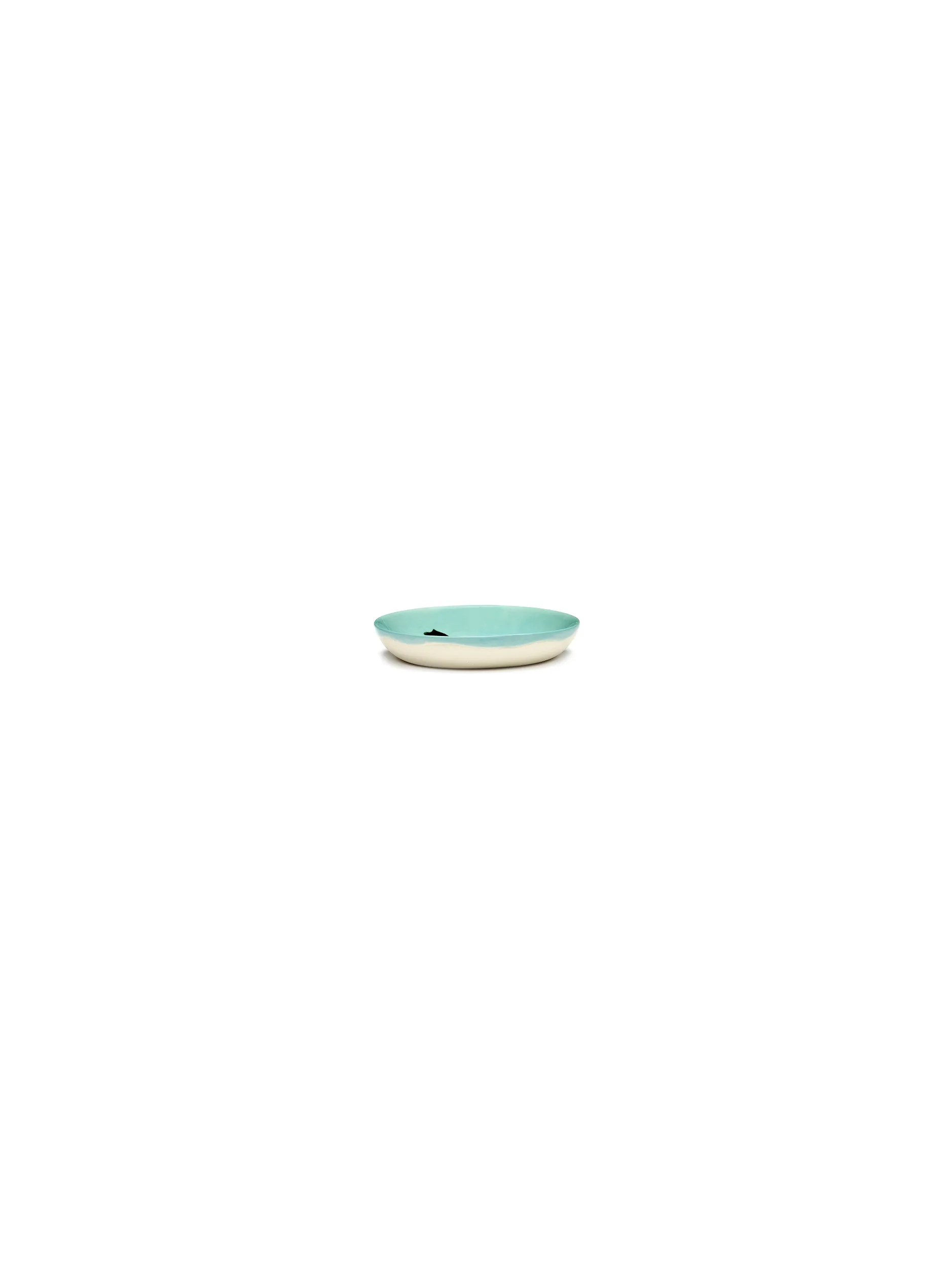 Piatto S Azzurro Broccolo Verde Feast Ottolenghi by Serax L 11.5 W 11.5 H 2 CM