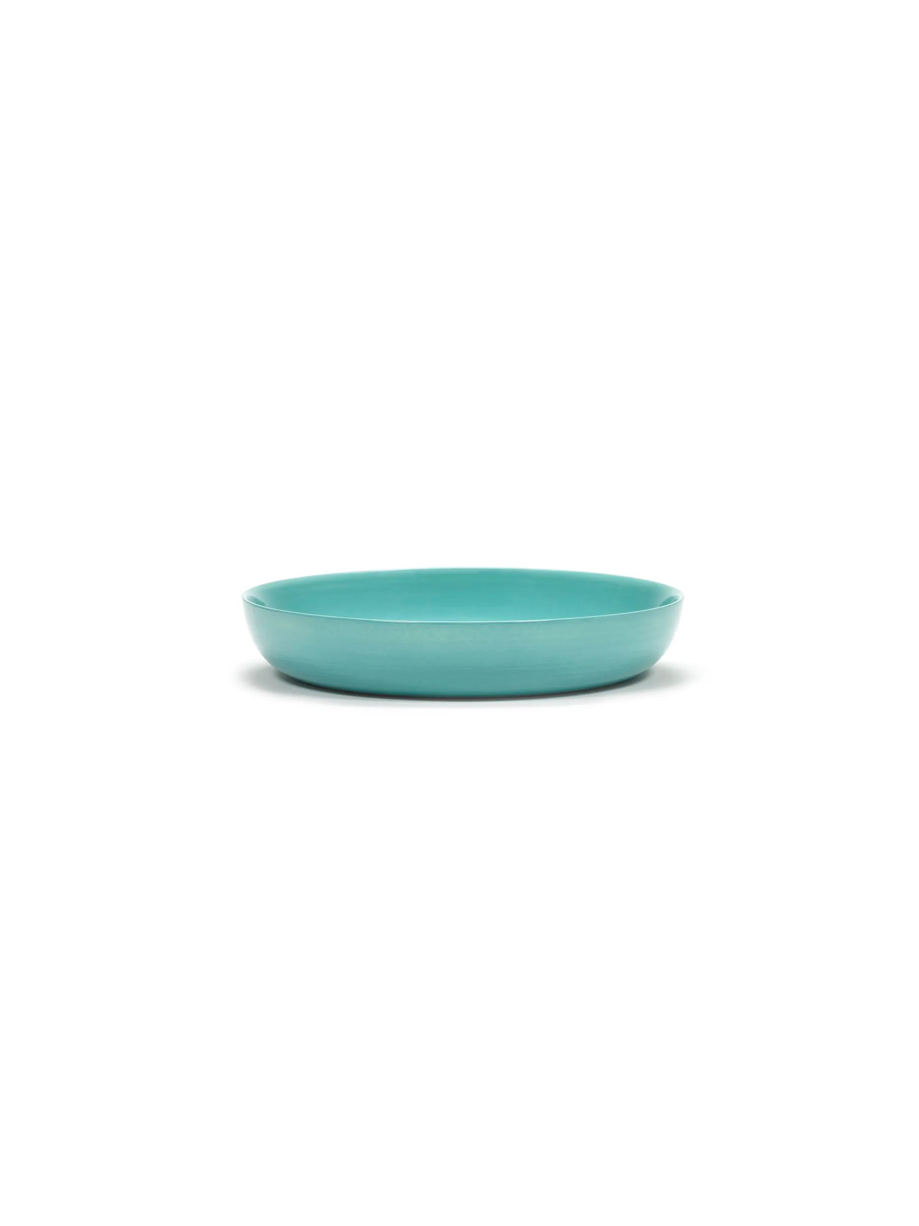 Plate High Azure Artichoke Green Feast Ottolenghi by Serax L 22 W 22 H 4 CM