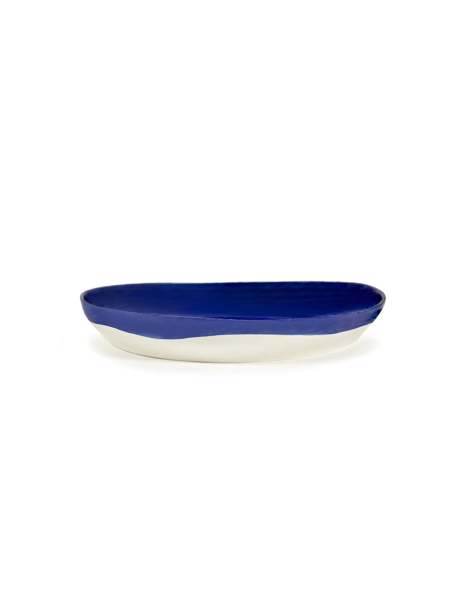 Serving Plate M Dark Blue-White Feast Ottolenghi by Serax L 36 W 36 H 6 CM