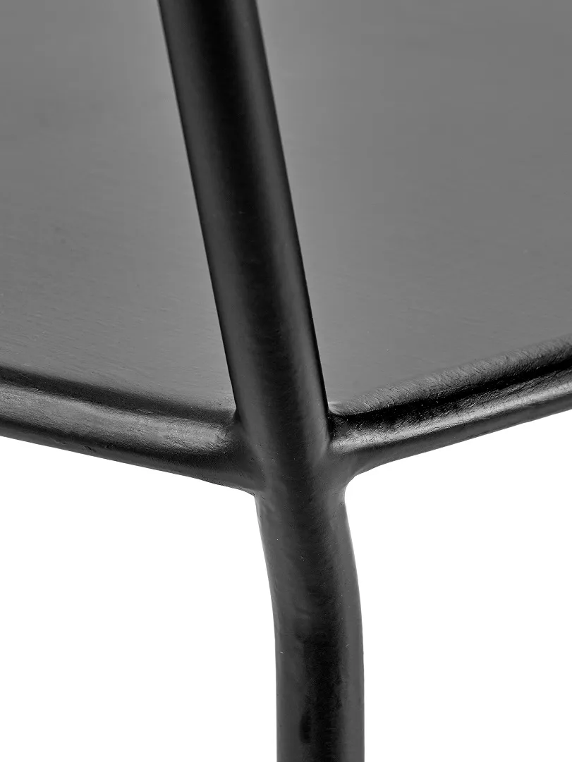 Chair Black Matte Adriana L 42 W 40 H 83CM Antonino Sciortino by Serax