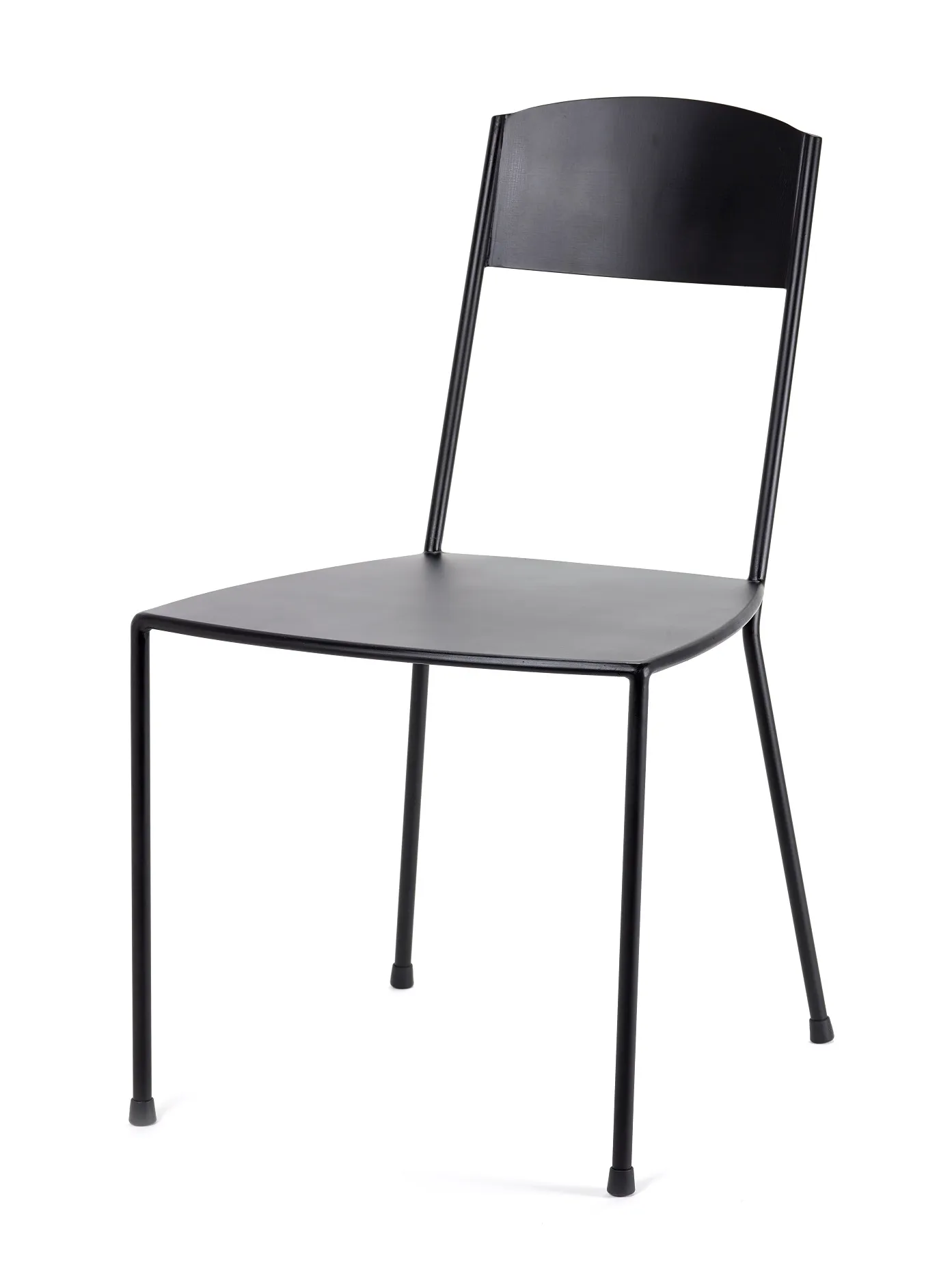 Chair Black Matte Adriana L 42 W 40 H 83CM Antonino Sciortino by Serax