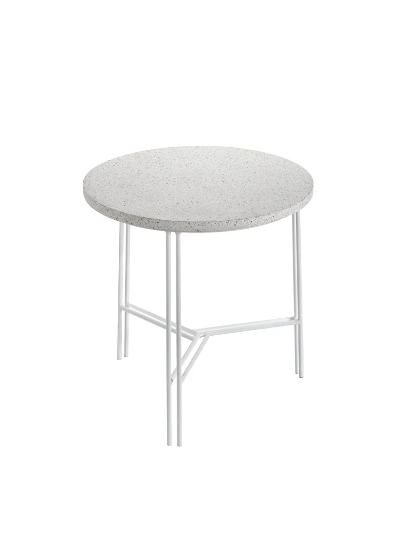 Sidetable White/Terrazzo White M L 40 W 40 H 40CM Antonino Sciortino by Serax