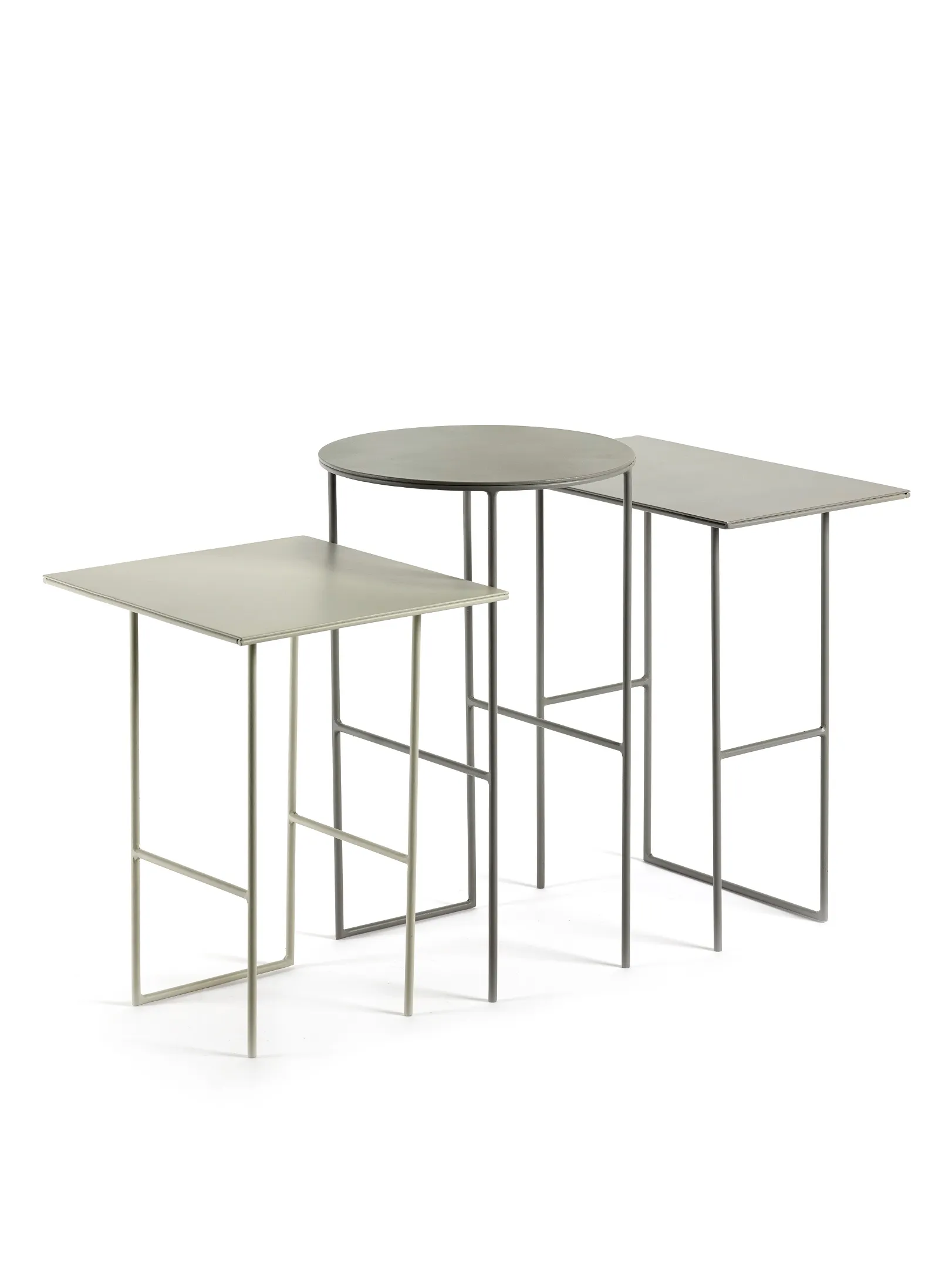 Side Table Cico S Grey L 30 W 30 H 50CM Antonino Sciortino by Serax