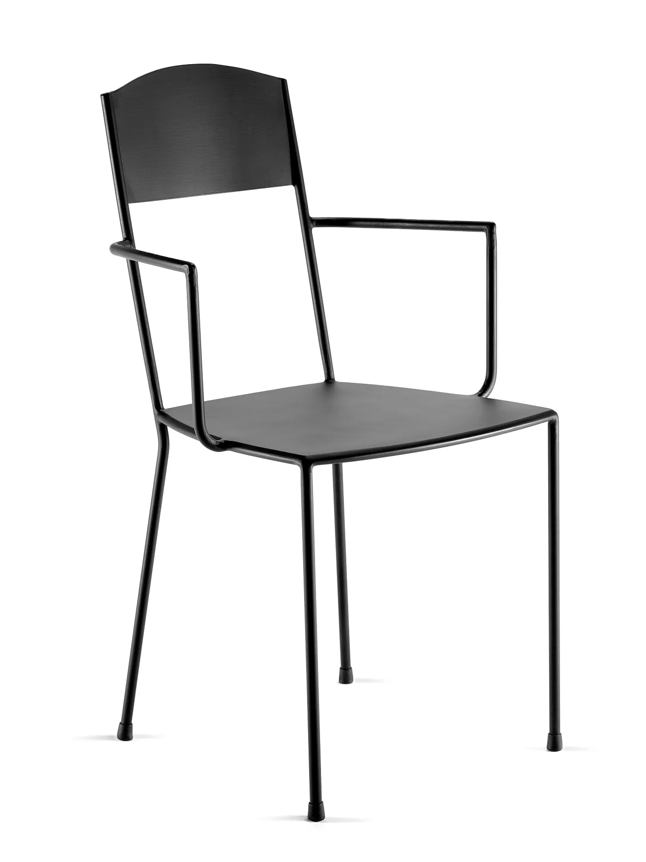 Chair + Armrest Matt Adriana L 40 W 40 H 84CM Antonino Sciortino by Serax