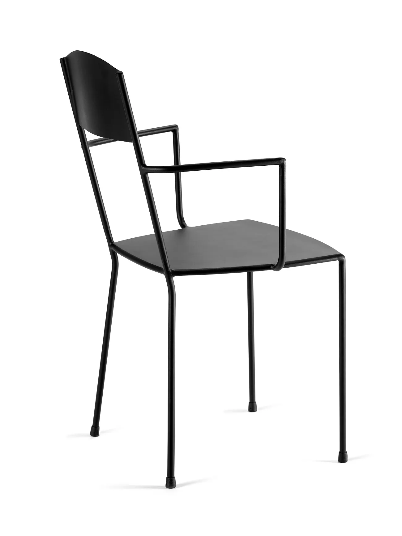 Chair + Armrest Matt Adriana L 40 W 40 H 84CM Antonino Sciortino by Serax