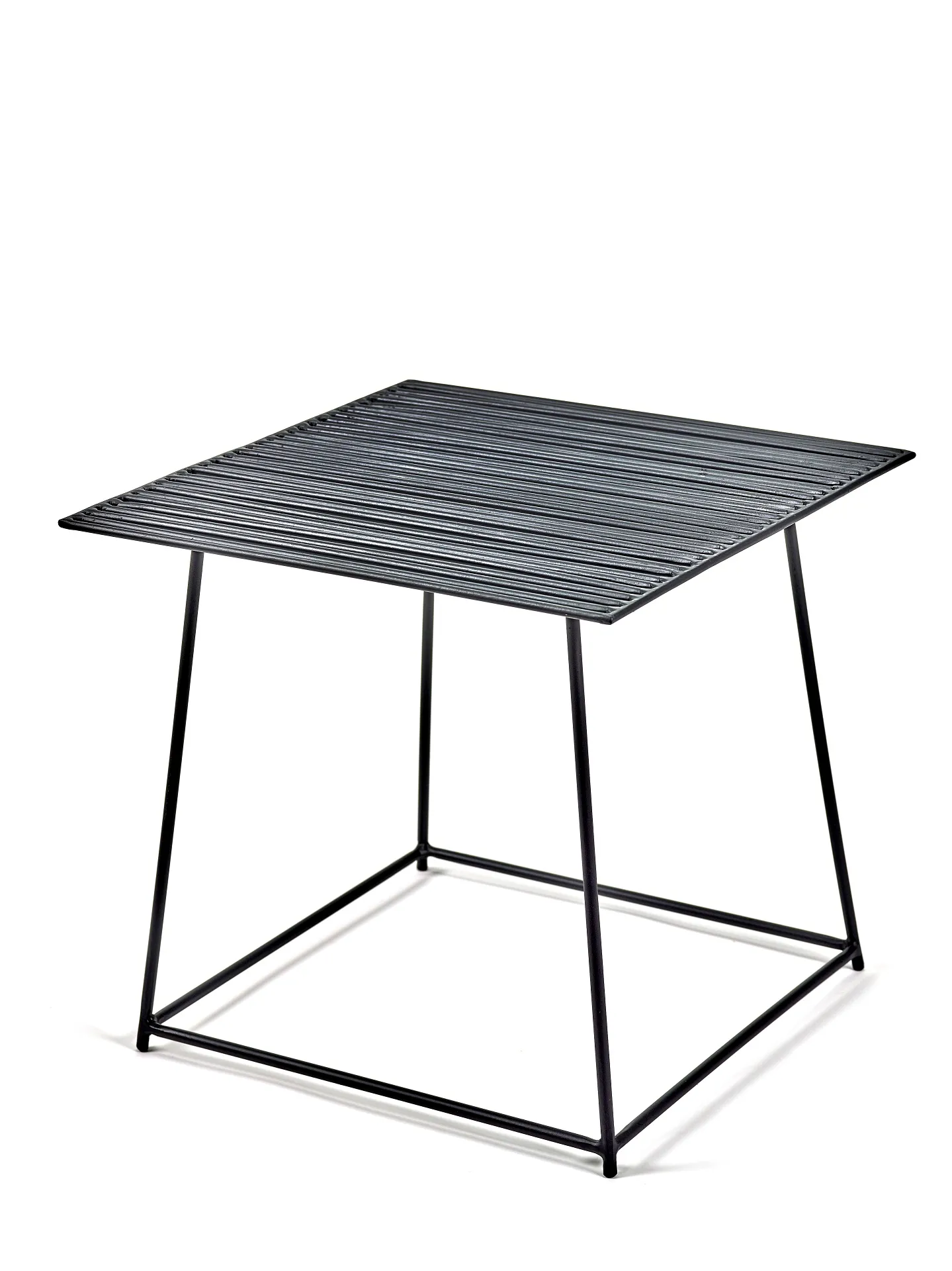 Side Table Black S Filippo L 40 W 40 H 35CM Antonino Sciortino by Serax