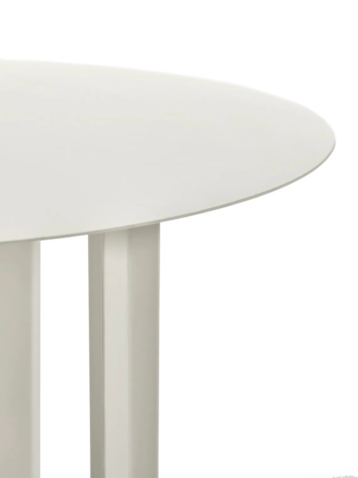 Side Table M Cream Tubes L 55 W 55 H 34.5 CM Antonino Sciortino by Serax