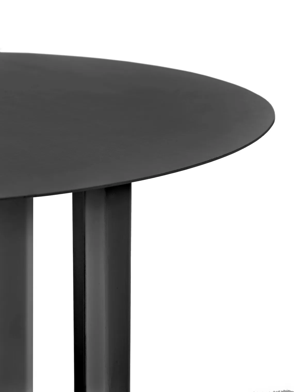 Side Table M Black Tubes L 55 W 55 H 34.5 CM Antonino Sciortino by Serax