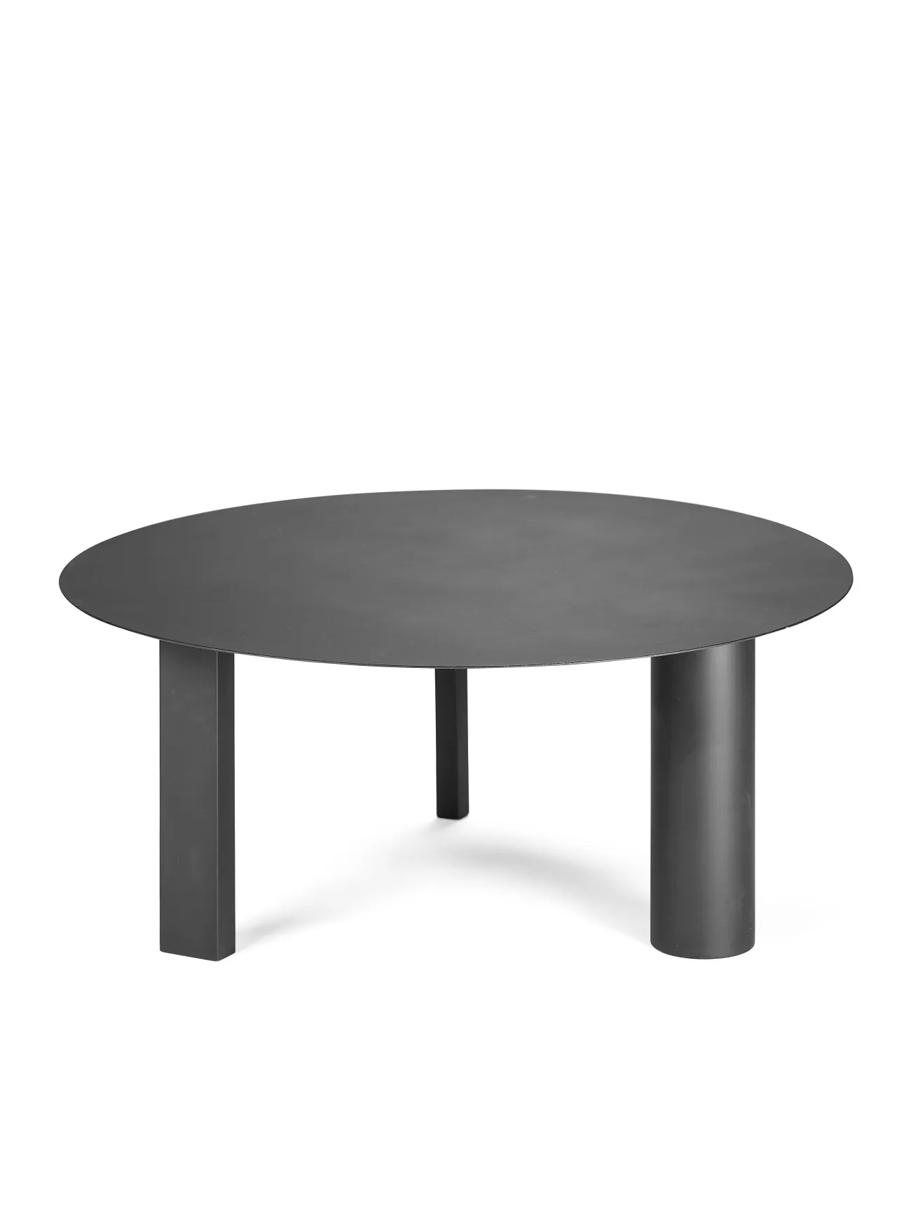 Side Table L Black Tubes L 70 W 70 H 29.5 CM Antonino Sciortino by Serax