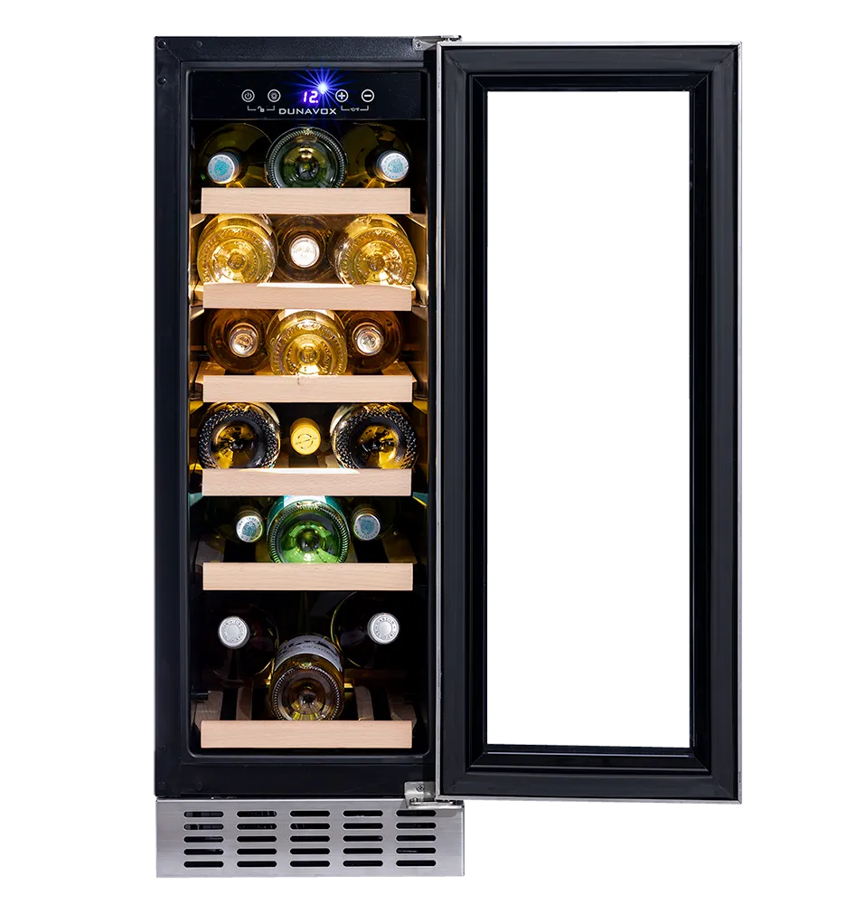 Dunavox FLOW-19 DAUF-19.58SS single-temperature wine cellar