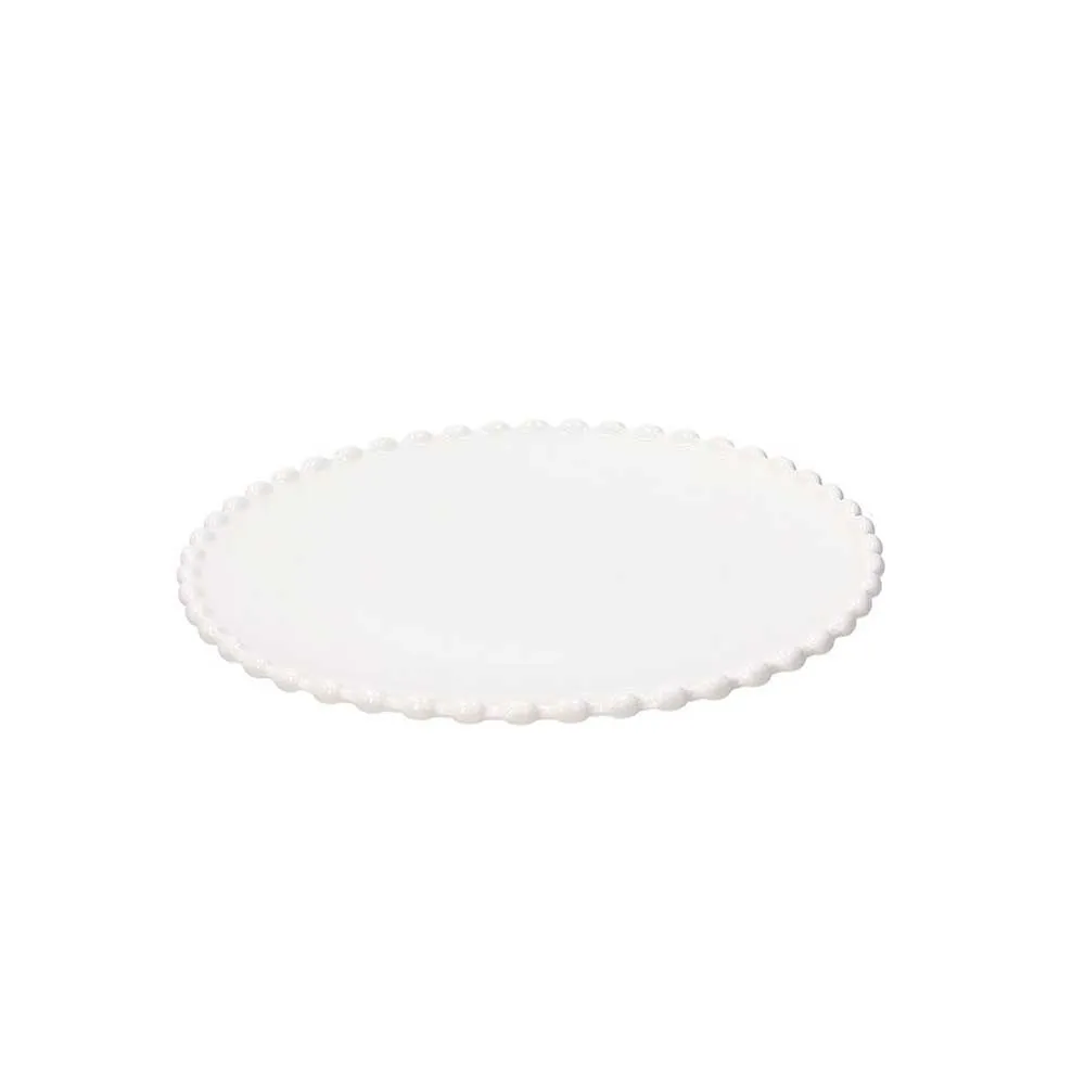 Cake Plate 30 cm Pearl Tognana Porcelain Ornament Collection
