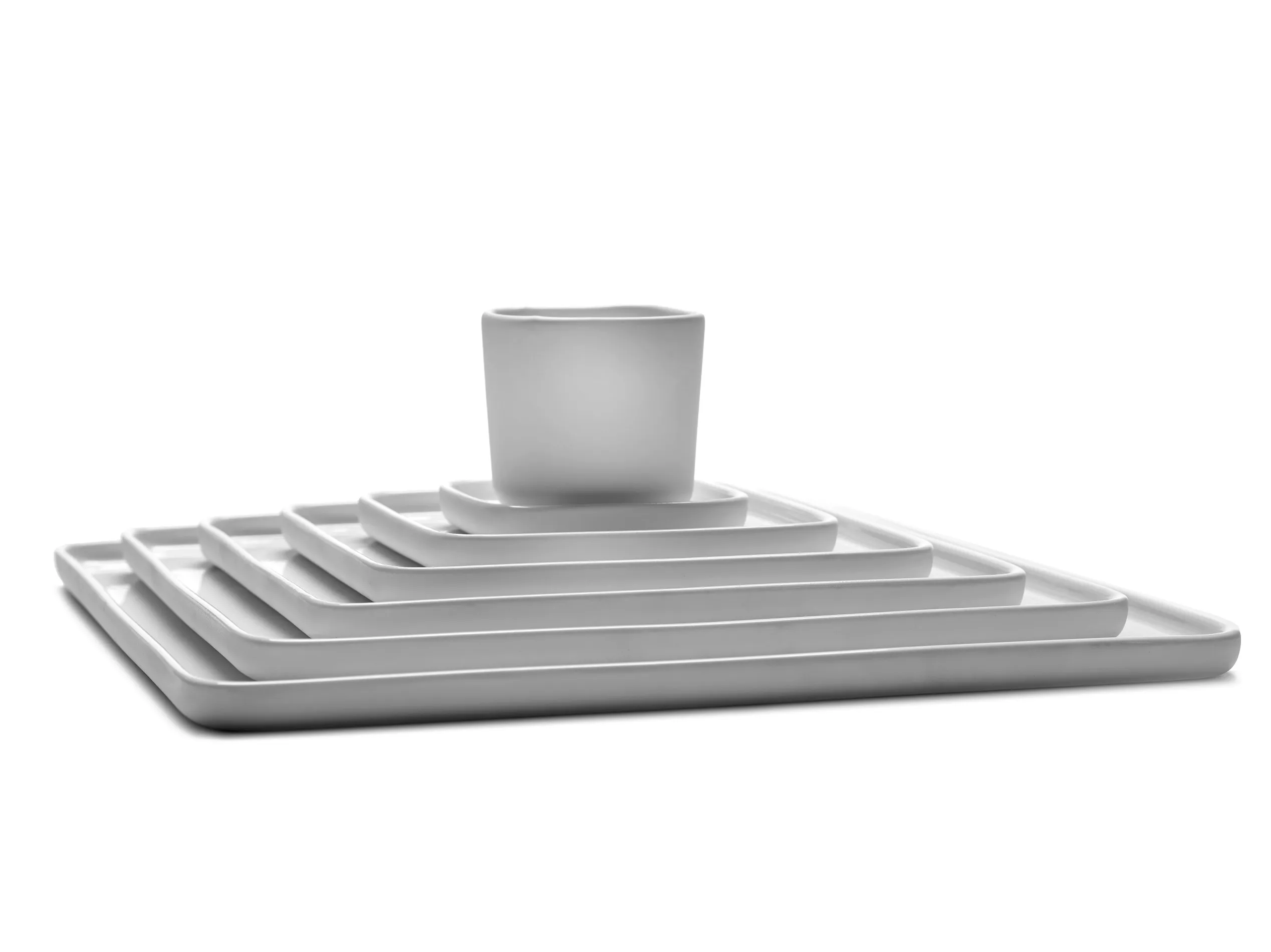 Square Bowl High S Collezione Heii by Serax