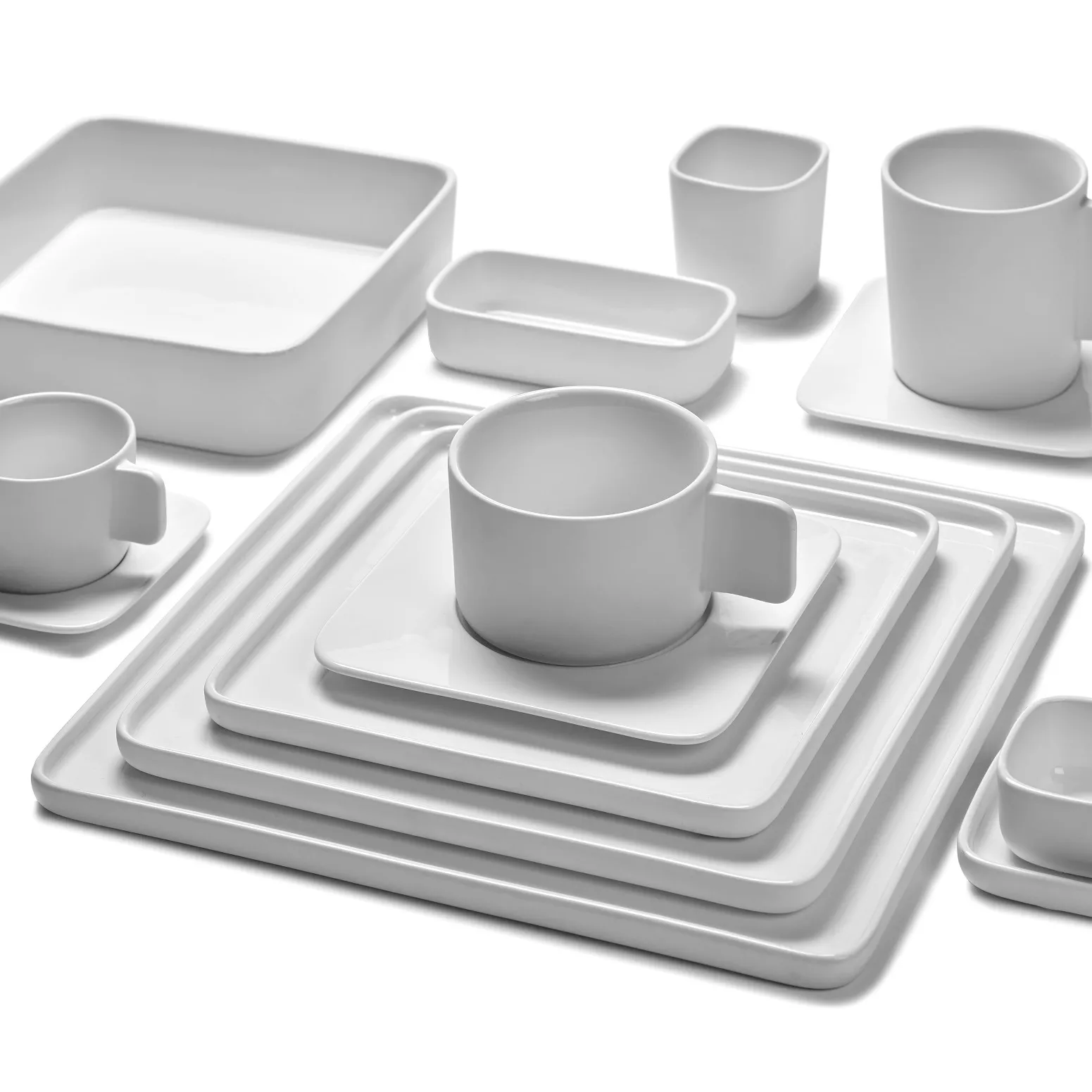 Square Plate XL Collezione Heii by Serax