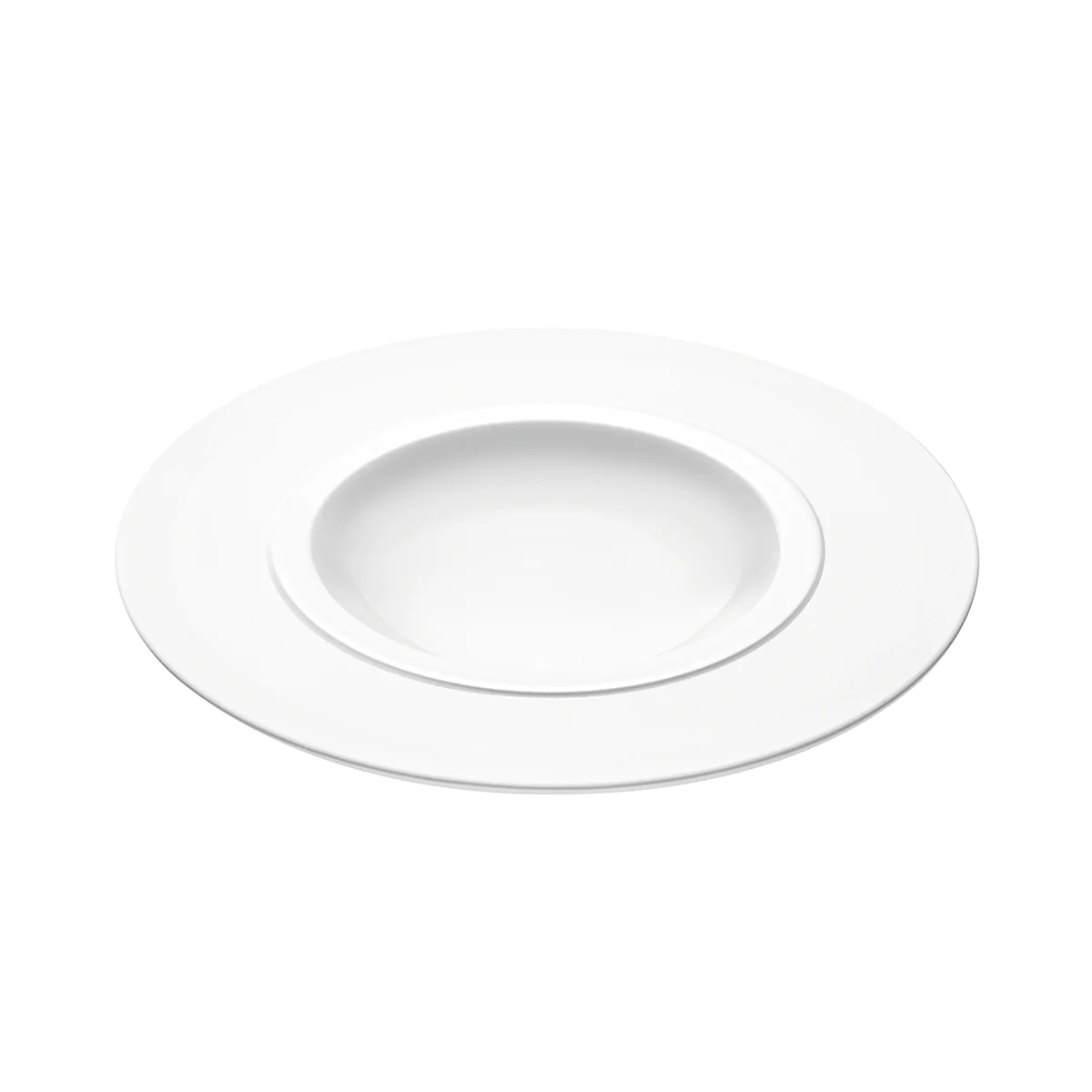 Large bowl Degrenne Bahia Pierre de Lune gourmet plate 26 cm White