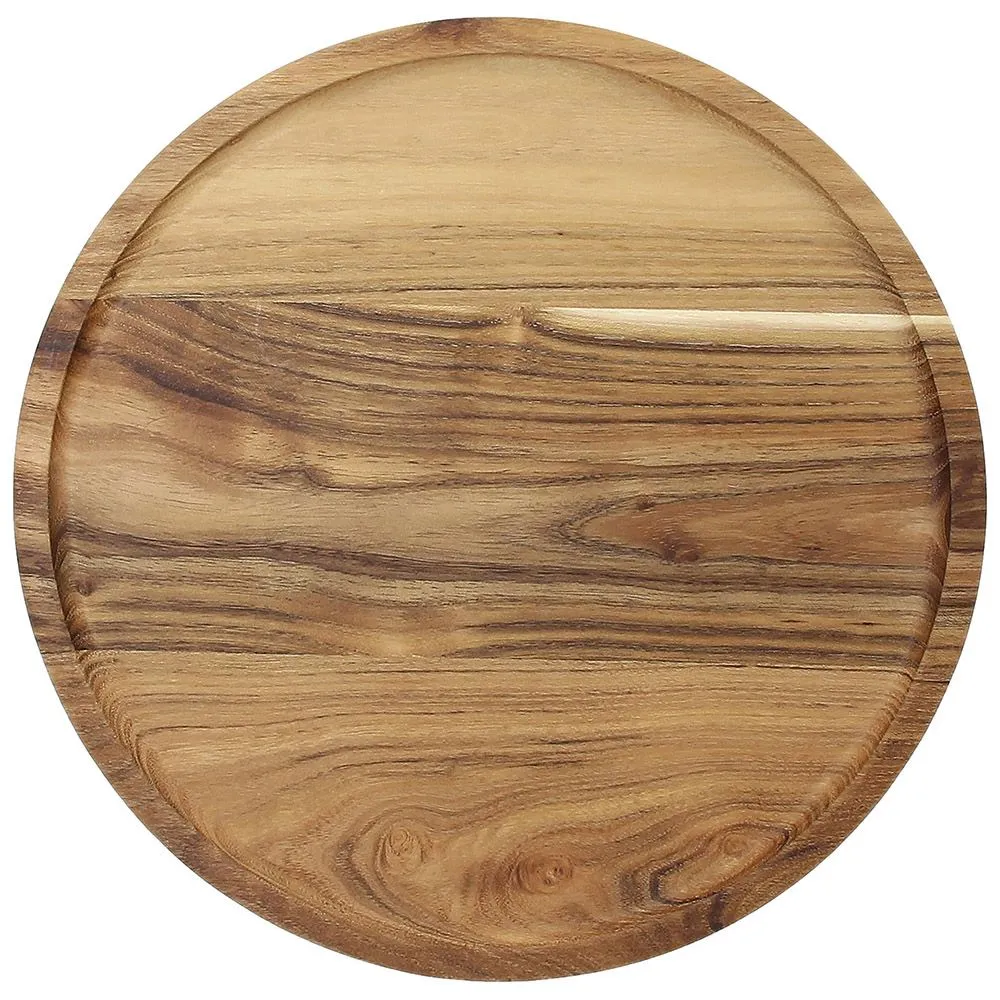 Serving round Starbamboo Andrea Fontebasso Brown Wood 28 cm