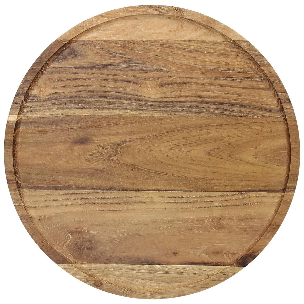 Serving rotond Starbamboo Andrea Fontebasso Legno Marrone 33 cm