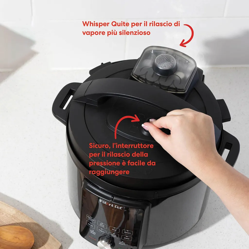 Instant Pot Duo Plus Whisper Quiet 5.7 Litri