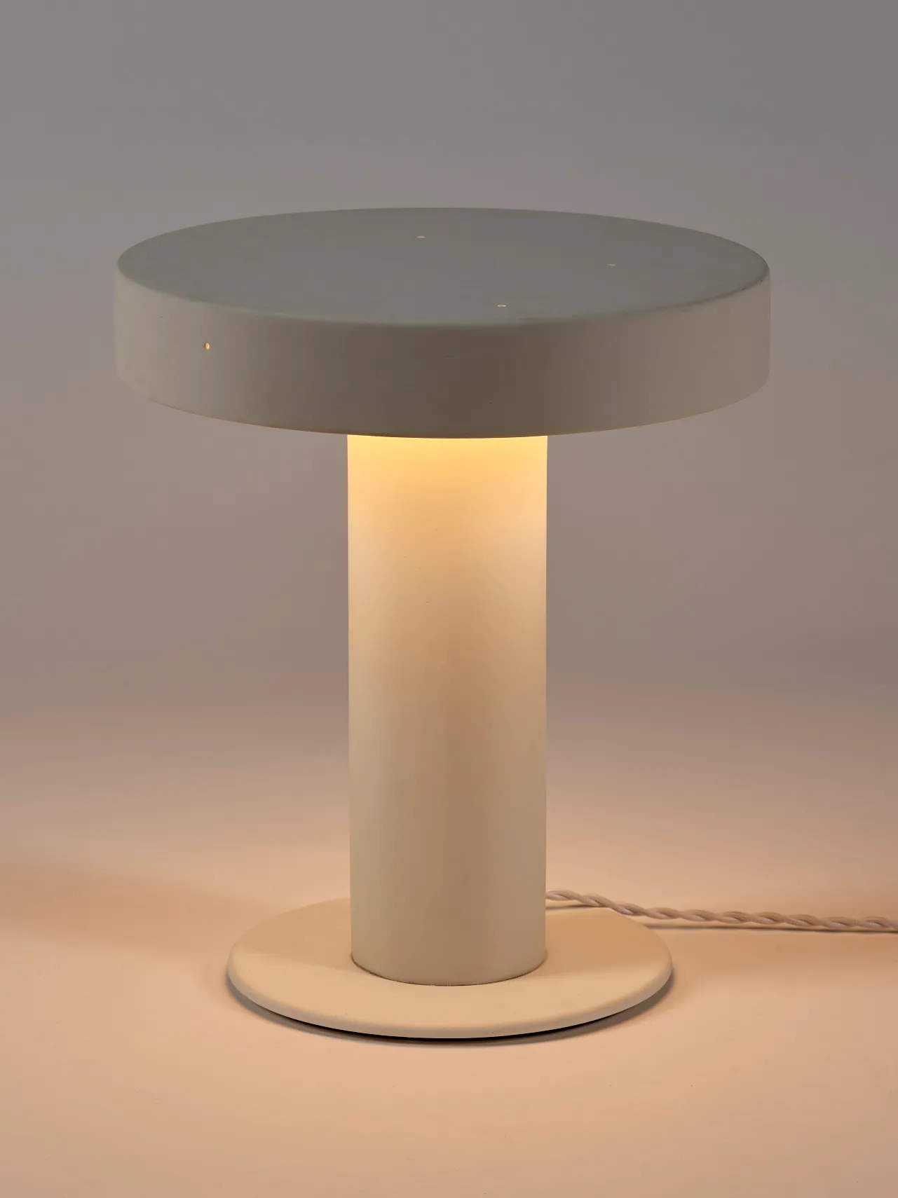 Table Lamp Beige Clara Serax 03 L 29.8 W 29.8 H 34.5CM by Anita Le Grelle