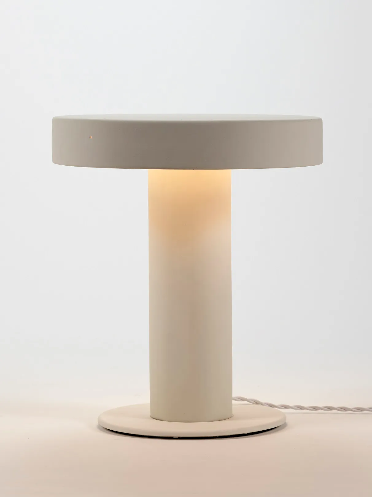 Table Lamp Beige Clara Serax 03 L 29.8 W 29.8 H 34.5CM by Anita Le Grelle