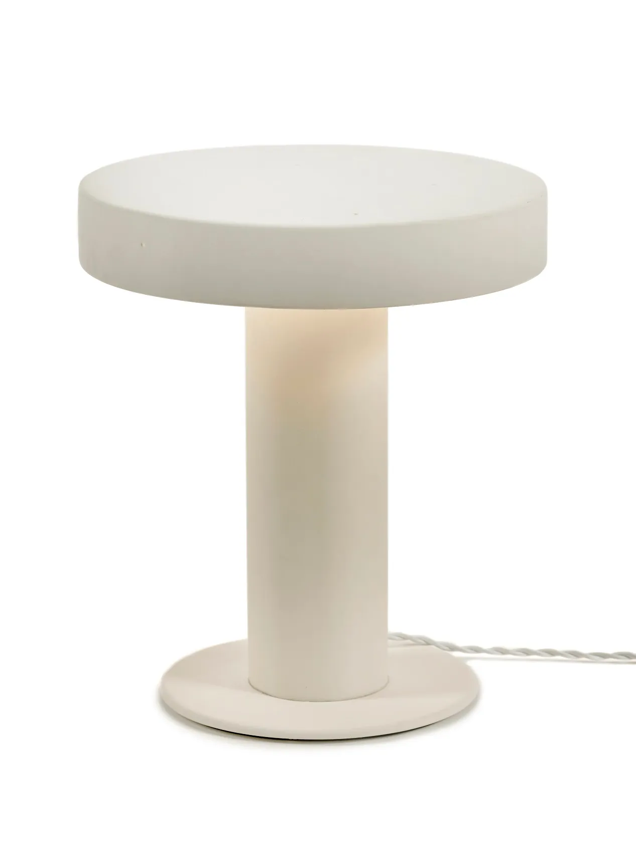 Table Lamp Beige Clara Serax 03 L 29.8 W 29.8 H 34.5CM by Anita Le Grelle