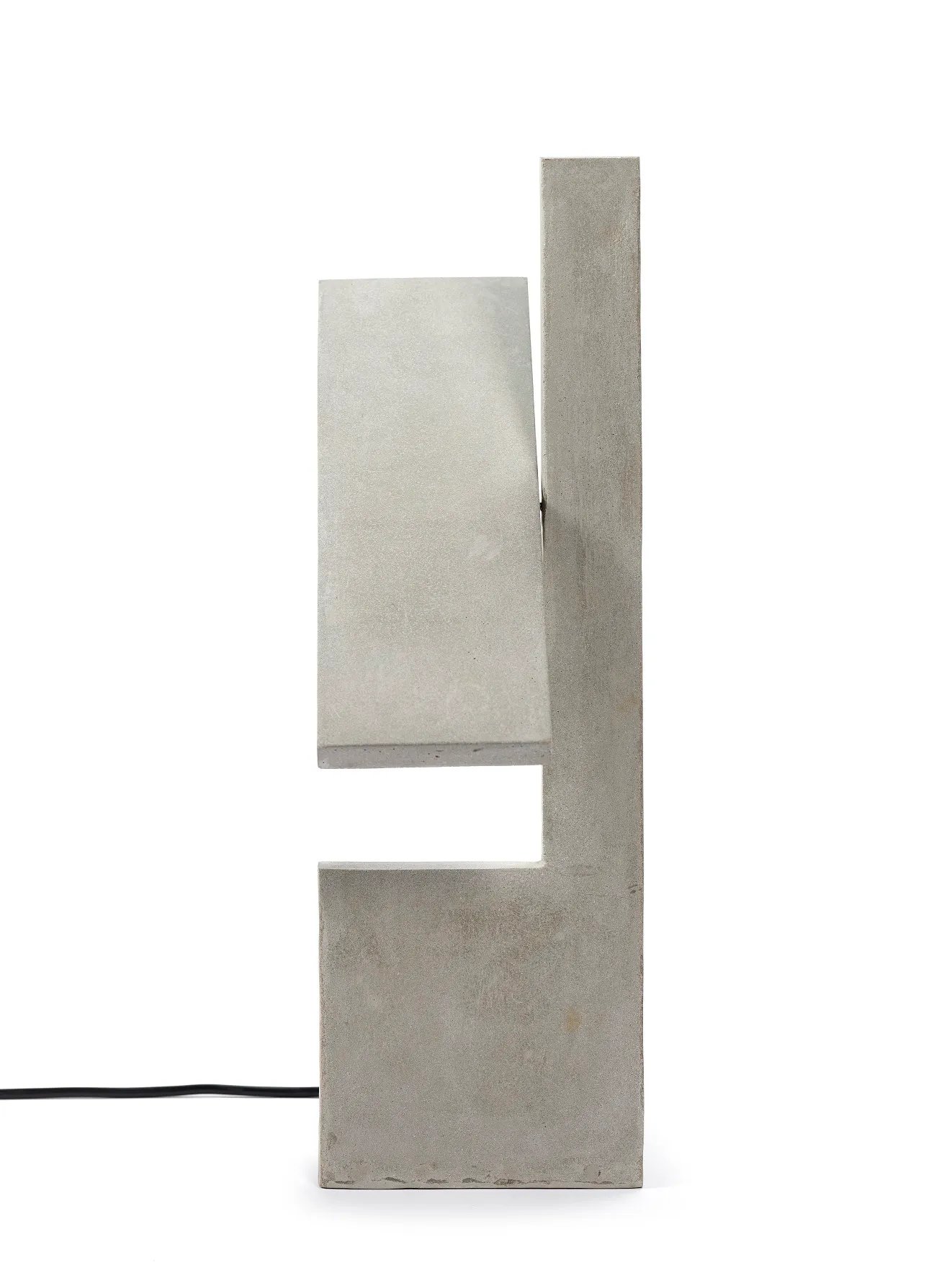 Lampada da tavolo Concrete Ixelles L 15 L 16 A 50,5 cm di Patrick Paris