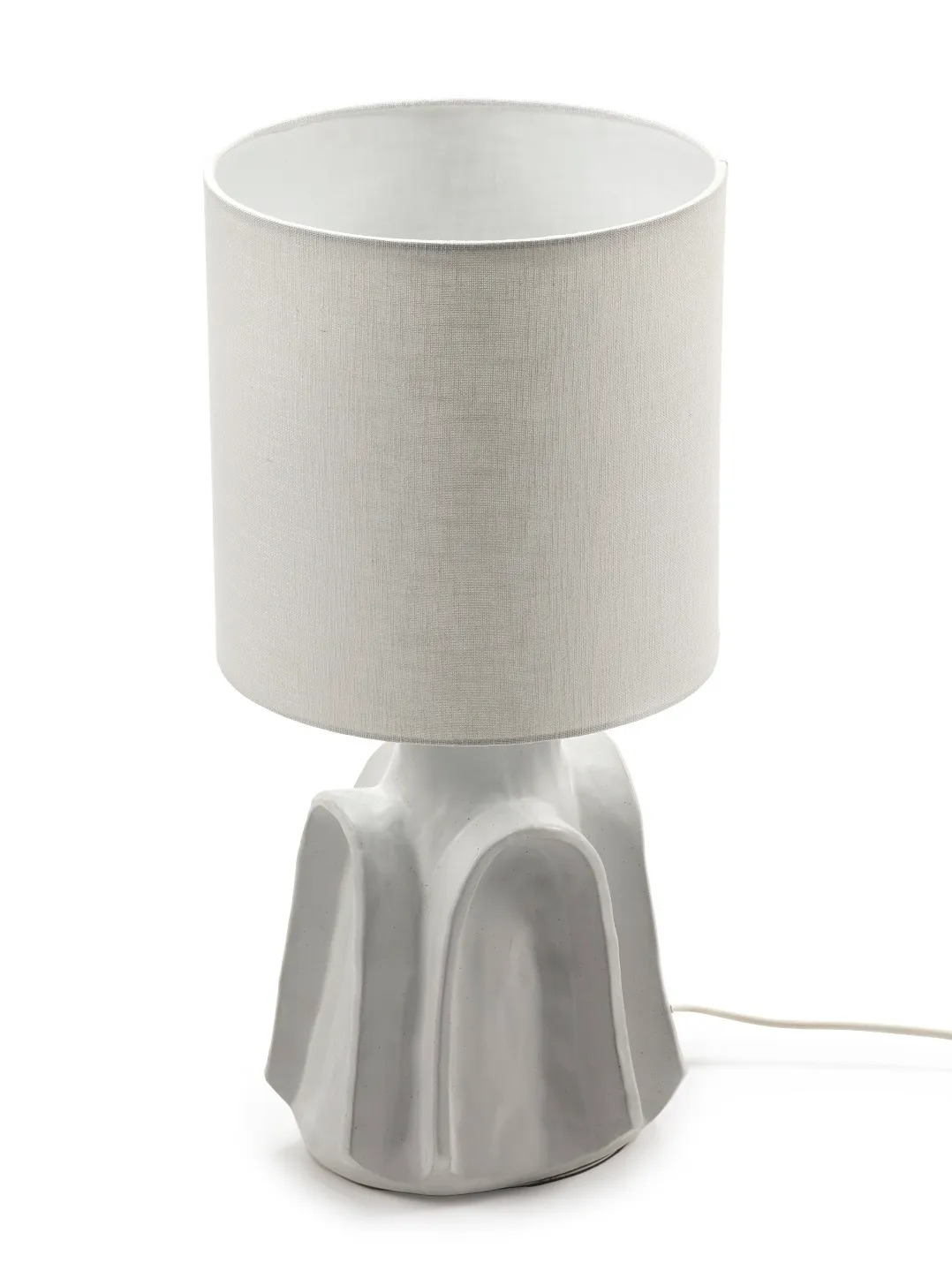 Table Lamp White Billy L 25 W 25 H 53 CM by Marie Michielssen