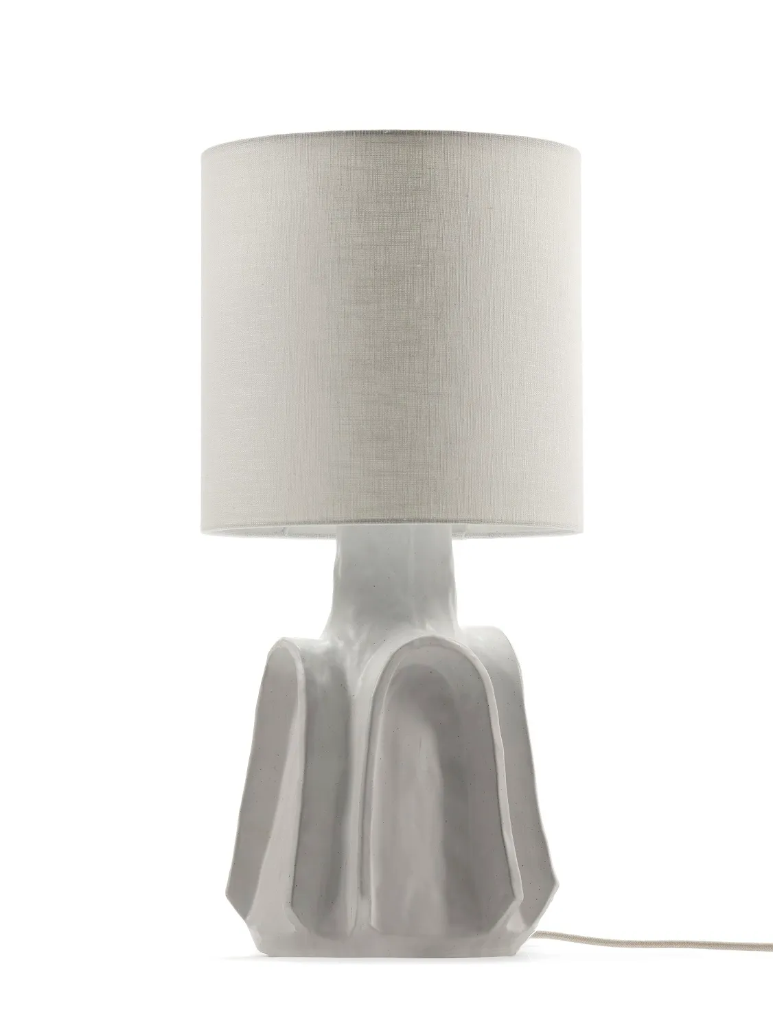 Table Lamp White Billy L 25 W 25 H 53 CM by Marie Michielssen