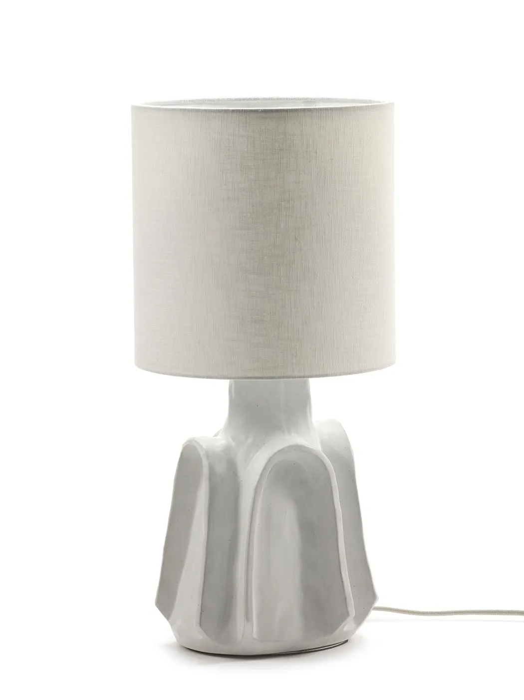 Table Lamp White Billy L 25 W 25 H 53 CM by Marie Michielssen