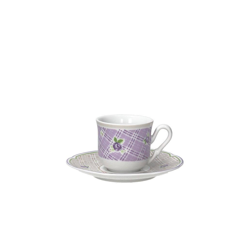 Set 6 Coffee Cups with Saucers Tognana Poema Dafne