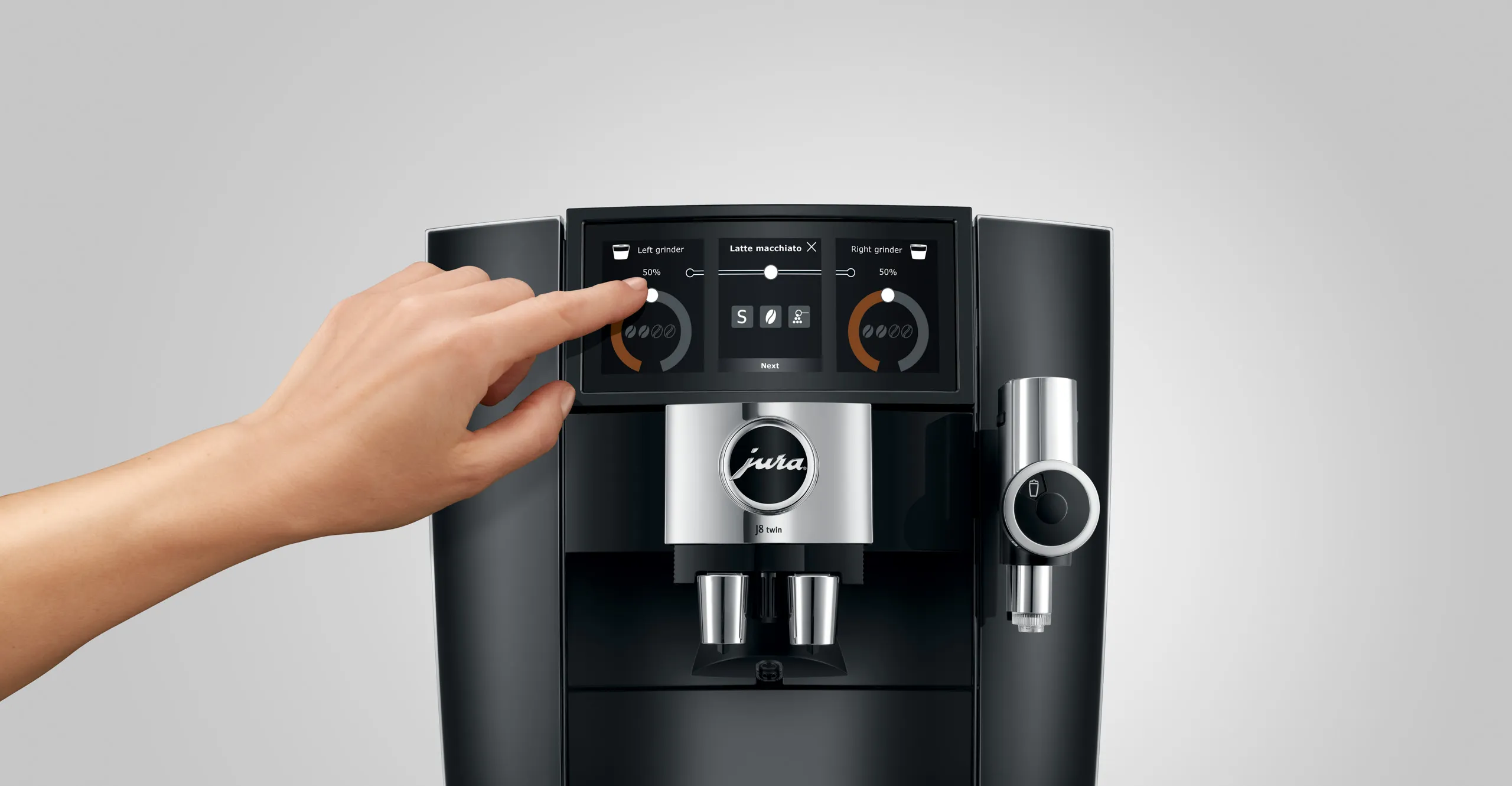 Macchina da caffè Jura J8 Twin Diamond Black