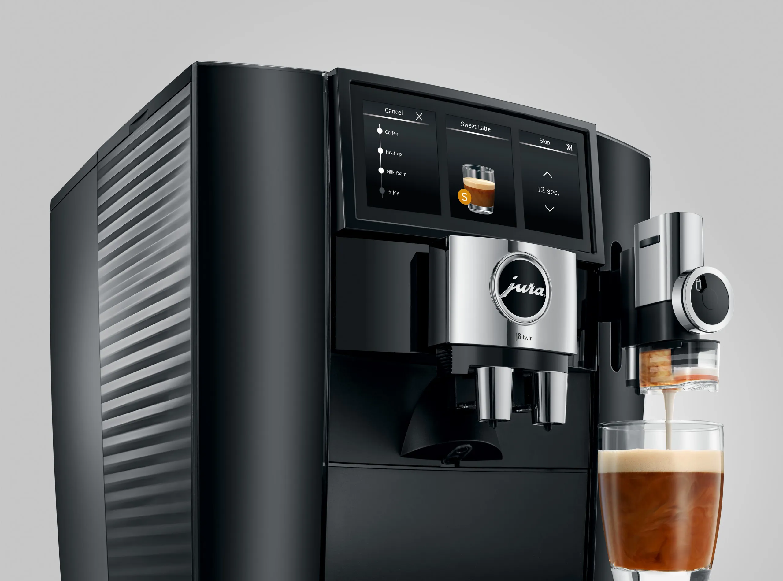 Macchina da caffè Jura J8 Twin Diamond Black
