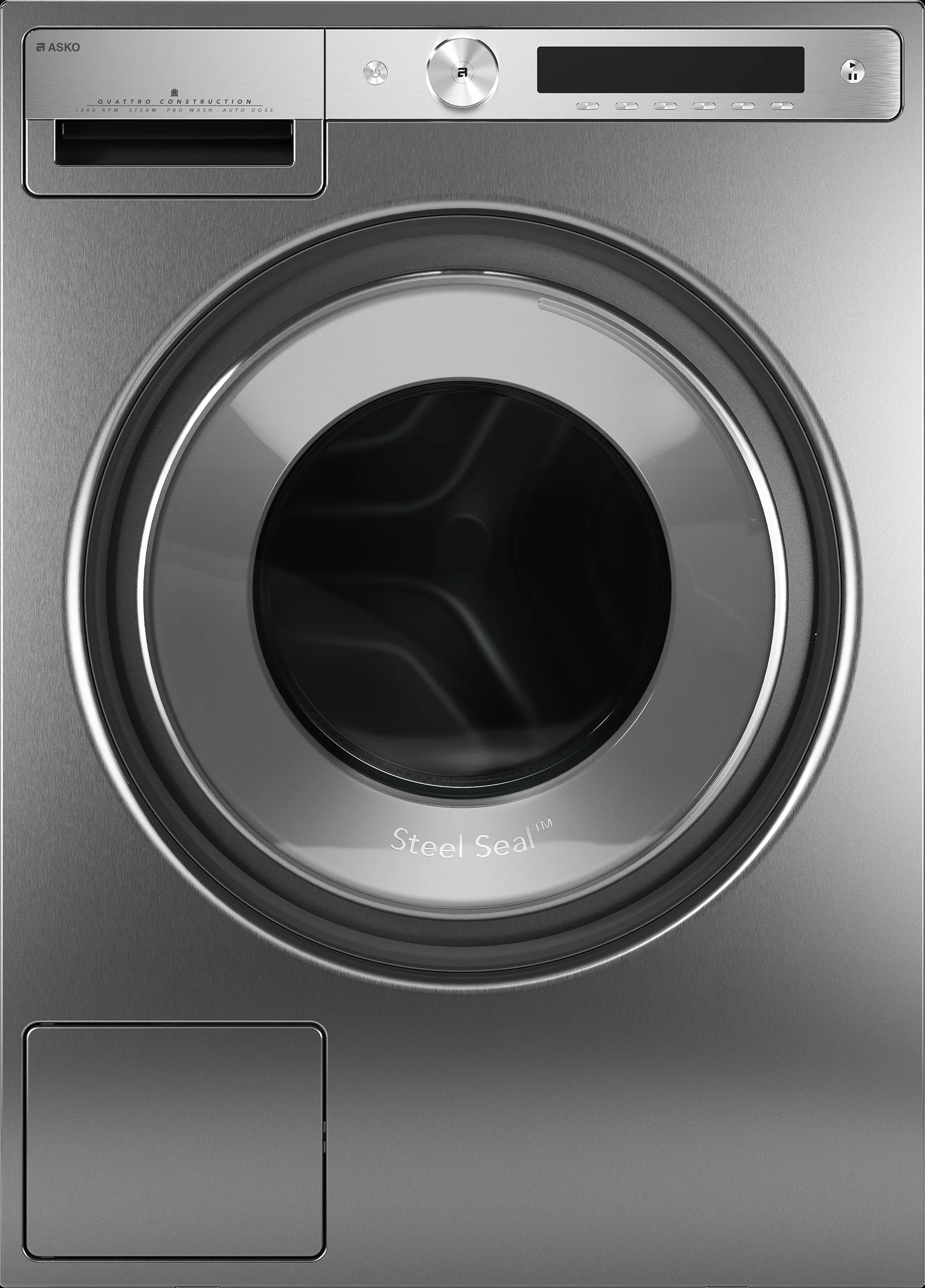 Asko Washing Machine Style W 6098 X S-3 Steel FREESTANDING INSTALLATION CLASS A