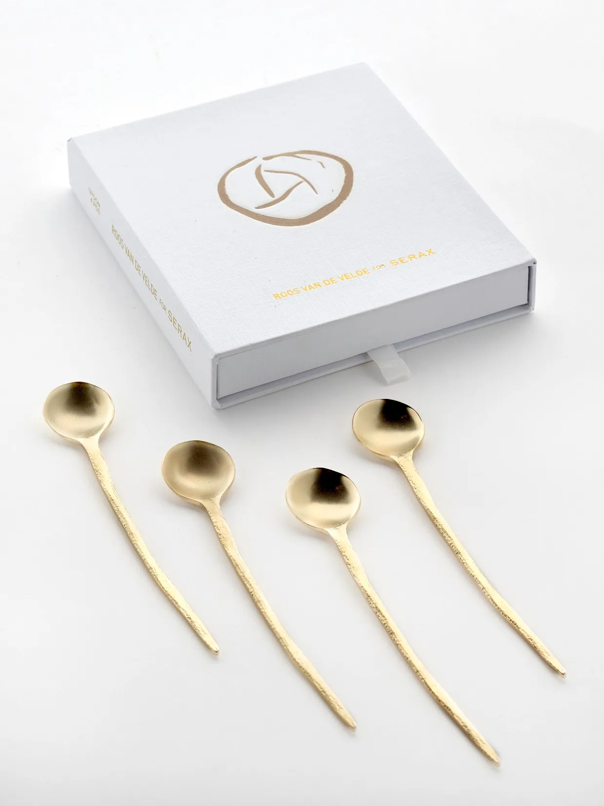 Set 4 cucchiaini gold Roos Van de Velde for Serax