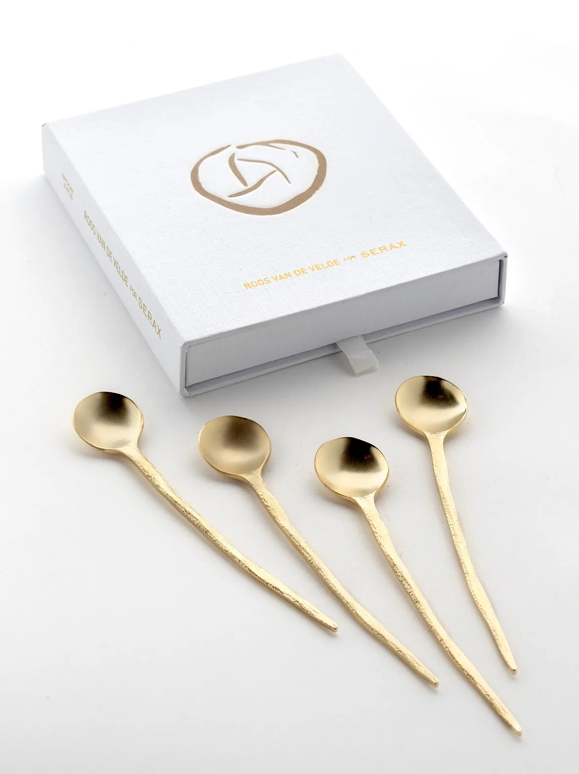 Set 4 cucchiaini gold Roos Van de Velde for Serax