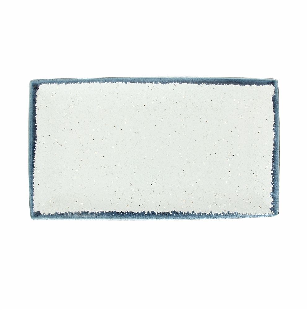 Rectangular Plates Tognana Collection Organica Sea 34 x 19.5 cm