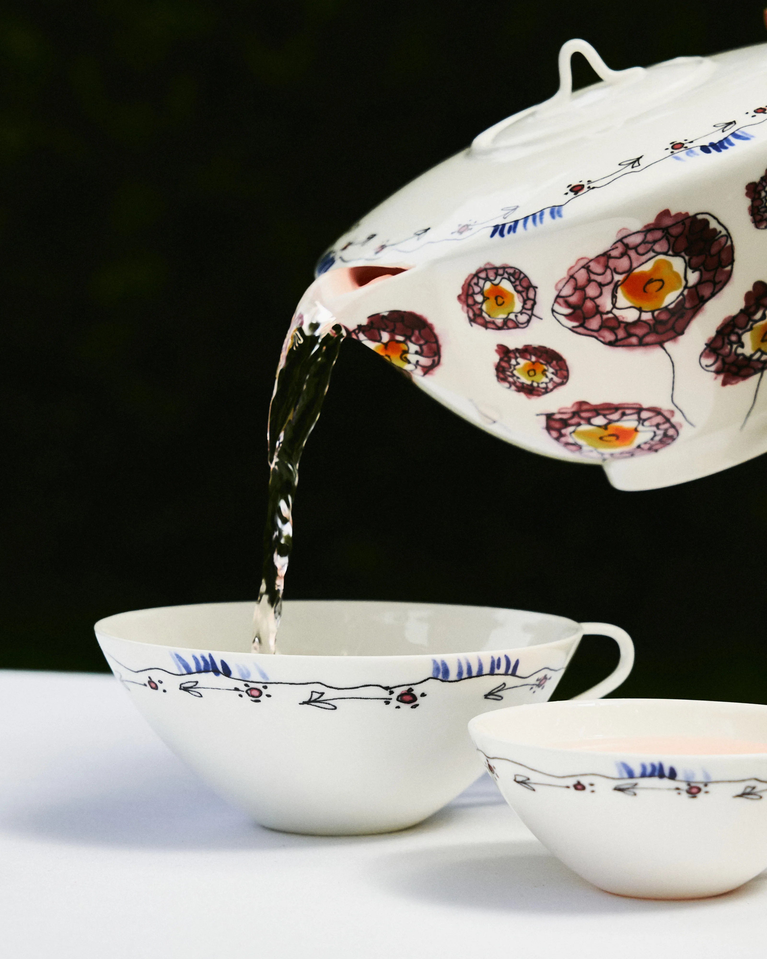 Teiera Anemone Milk Mf Marni by Serax