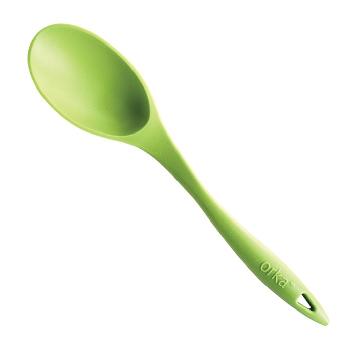 Green silicone spoon by Mastrad