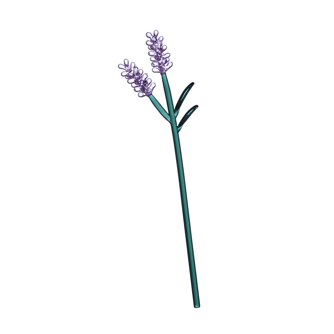 Ichendorf Collezione Botanica Fiore In Vetro Lavanda Lilla