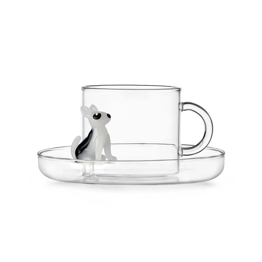 Ichendorf Collection Dogs Tea Cup With Saucer Bull Terrier
