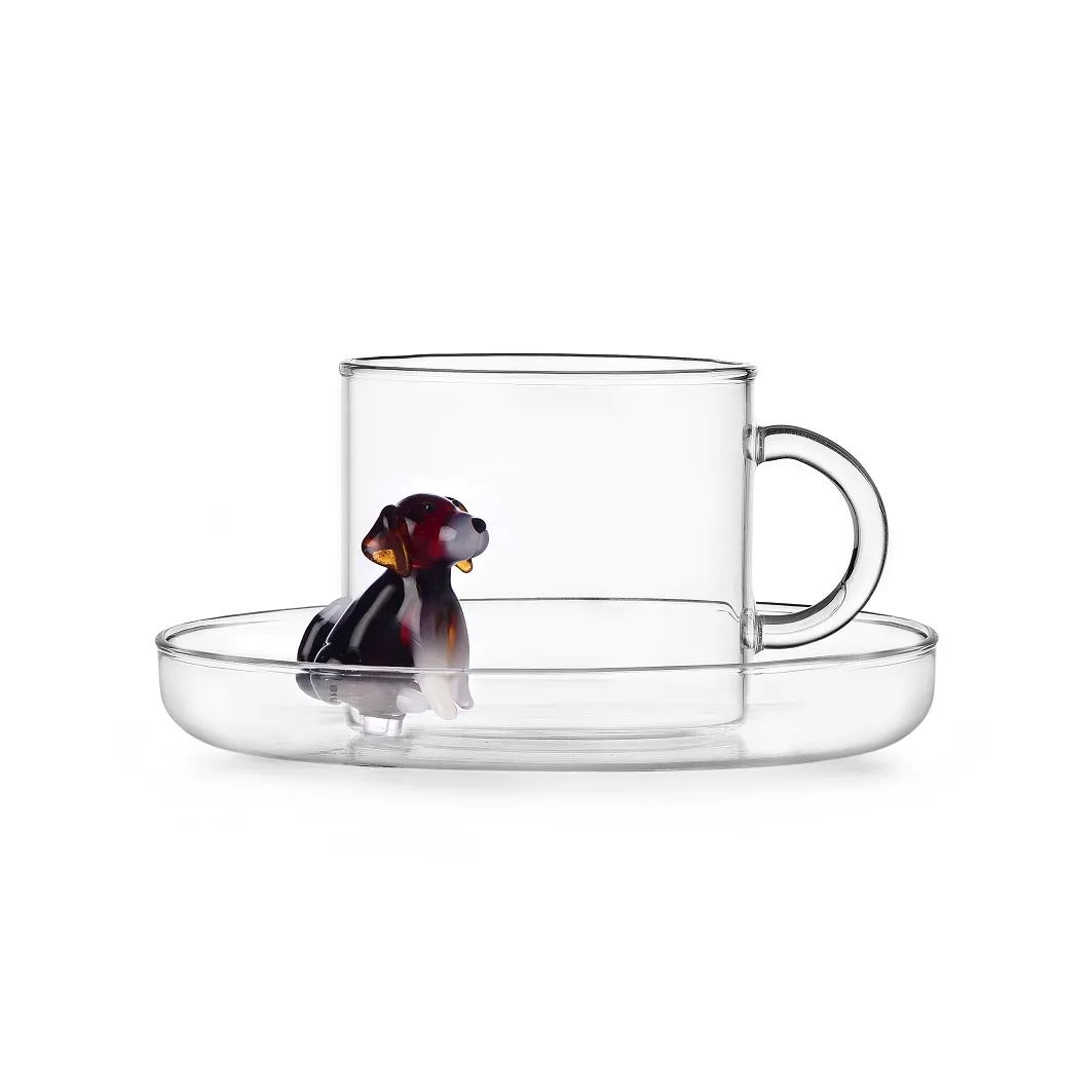 Ichendorf Collection Dogs Tea Cup With Saucer English Foxhound