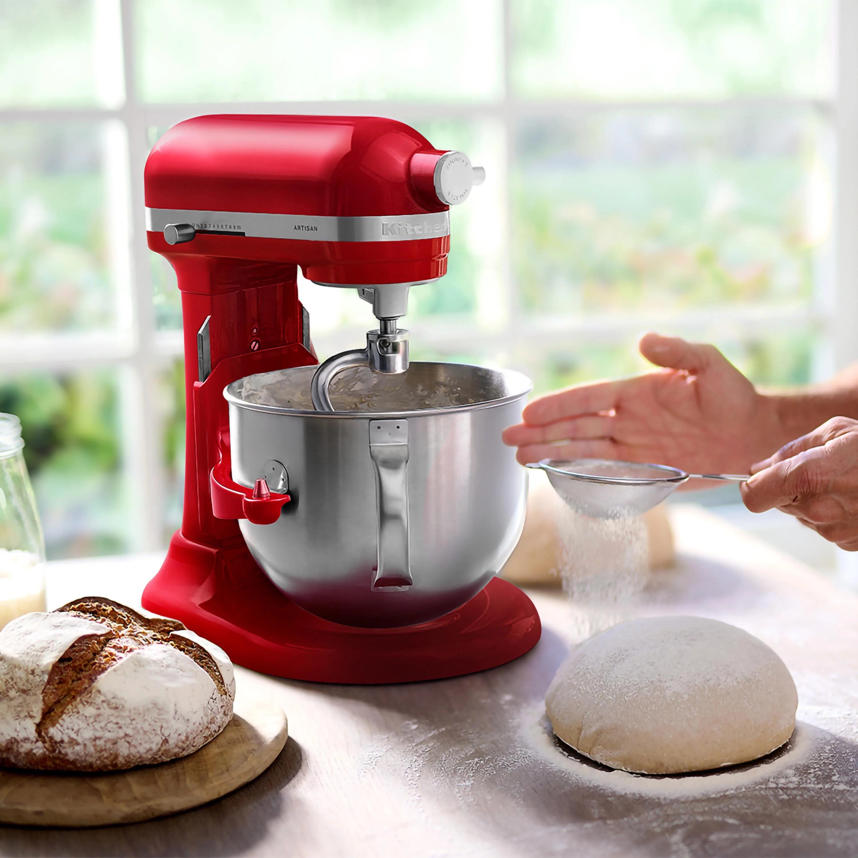 kitchenaid Planetaria 6,6L Empire Red
