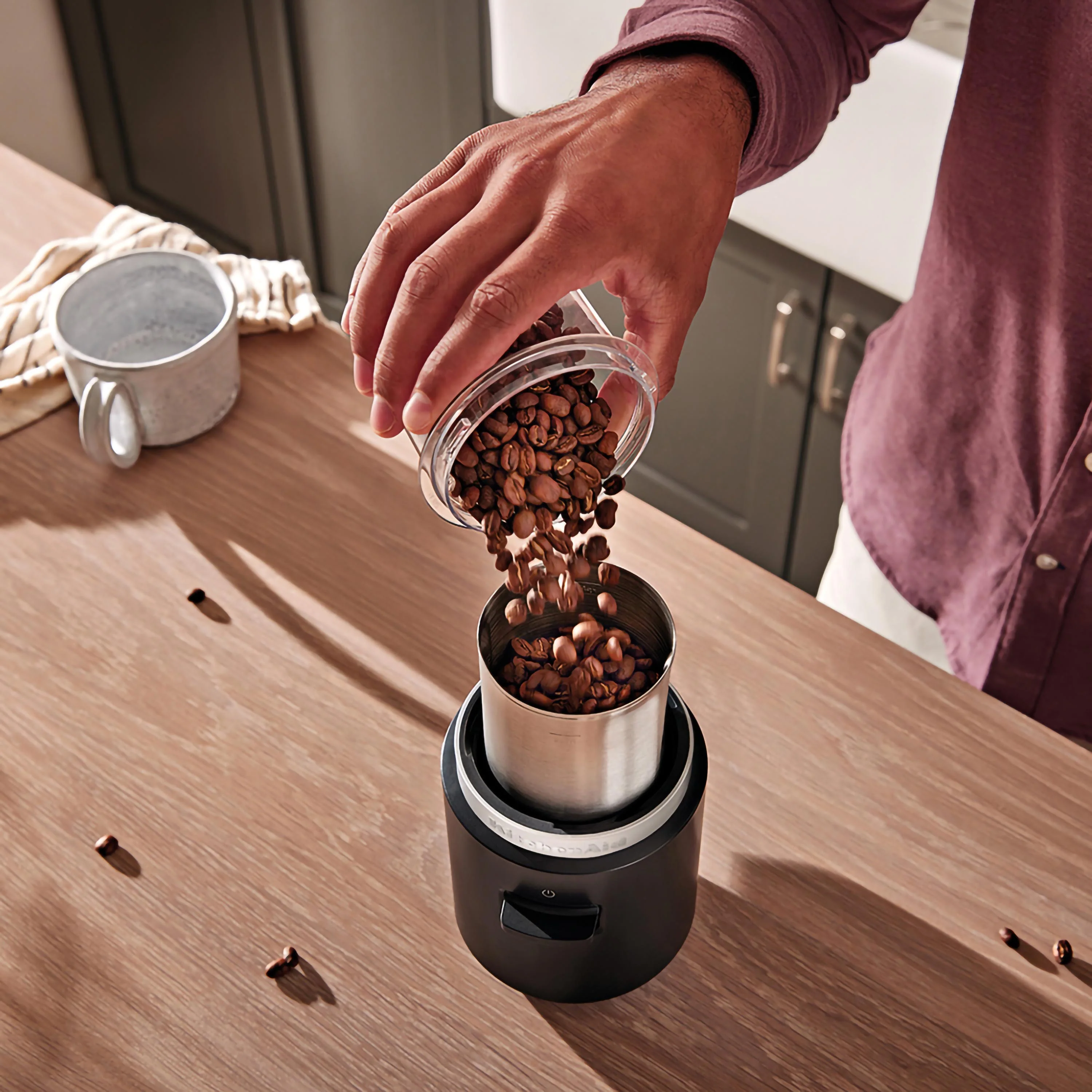 kitchenaid Cordless Coffee Grinder w/Battery