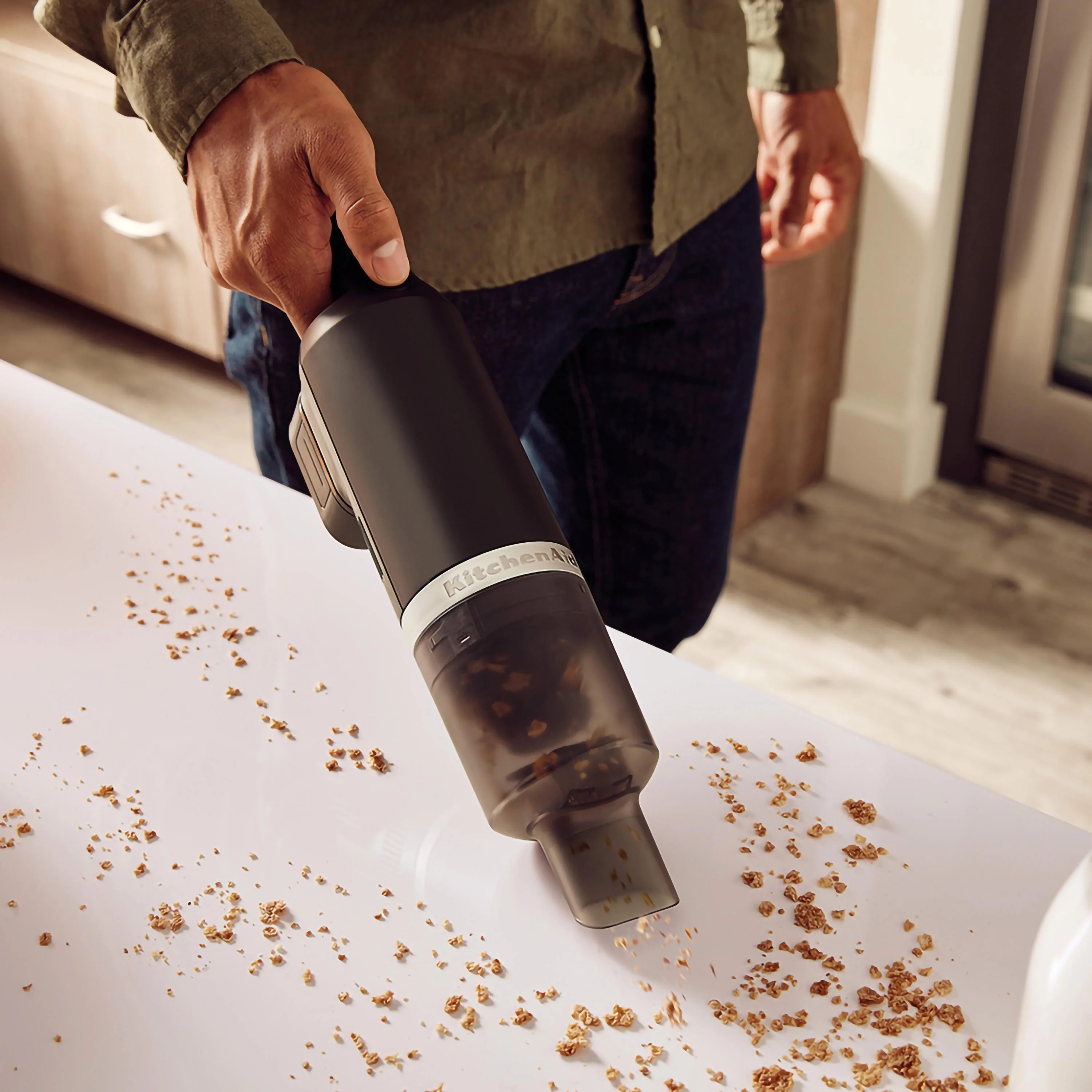 kitchenaid Cordless battery powered crumb vacuum cleaner