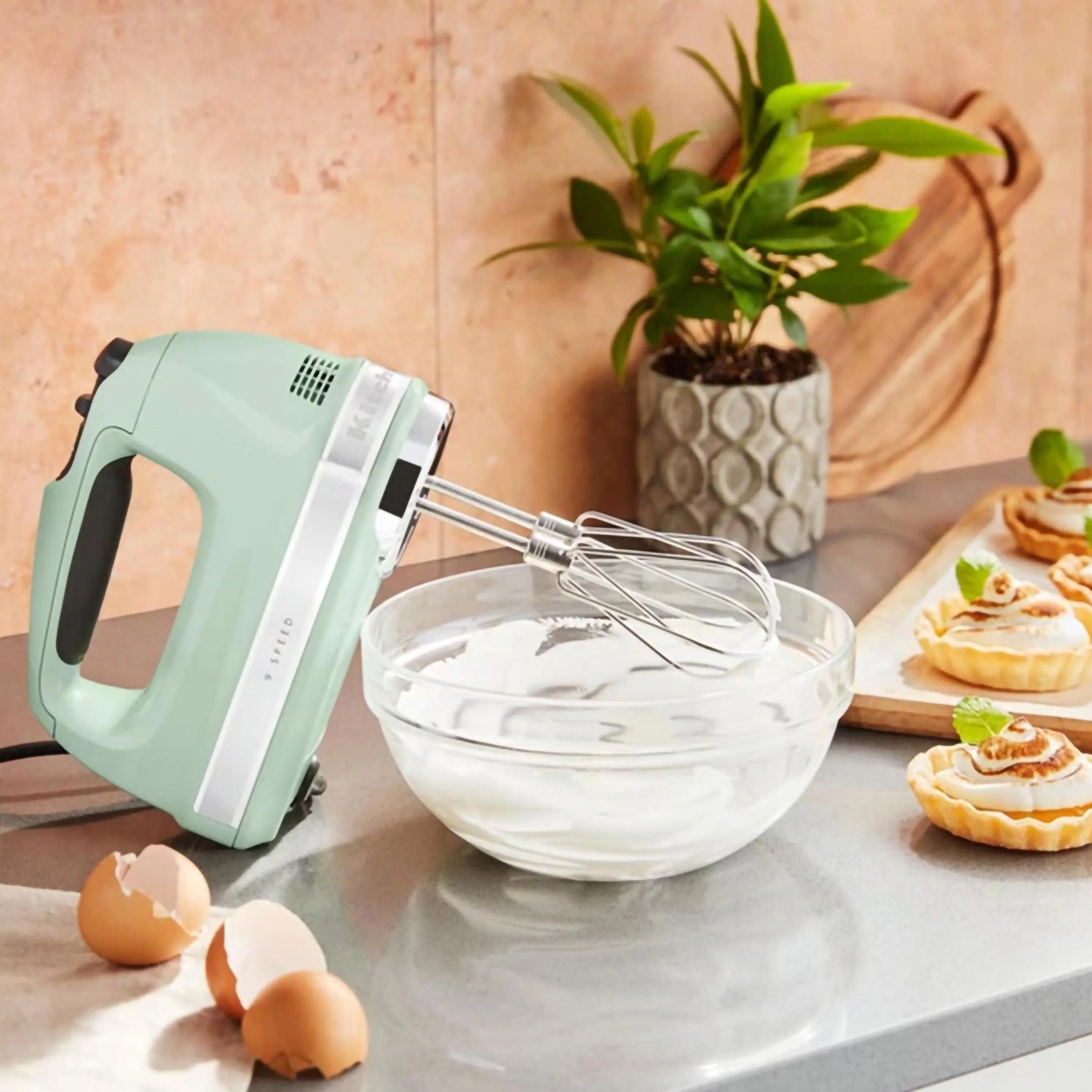 kitchenaid Electric mixer 9 speed Pistachio