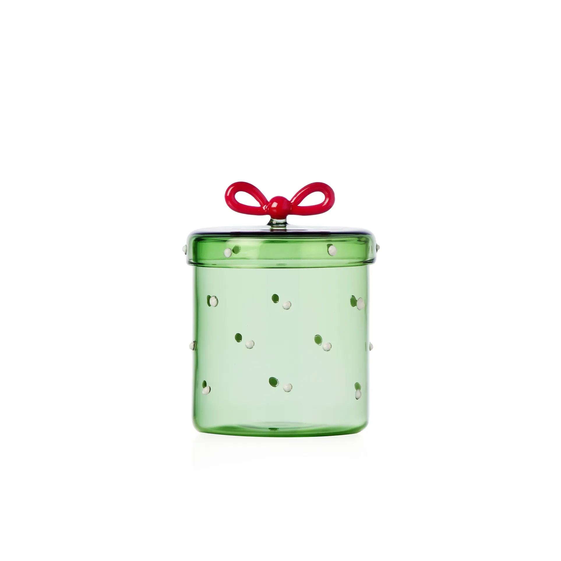 Ichendorf Collezione Christmas Tales Scatola verde con fiocco rosso
