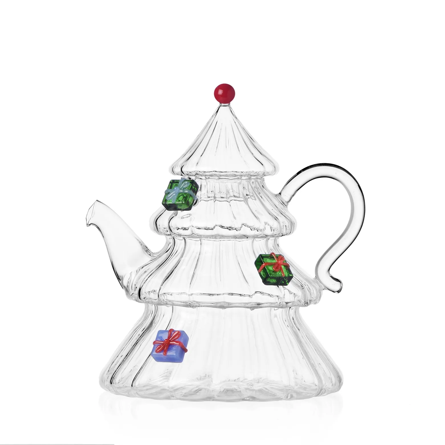 Ichendorf Collezione Christmas Tales Teiera/brocca albero Natale con regali