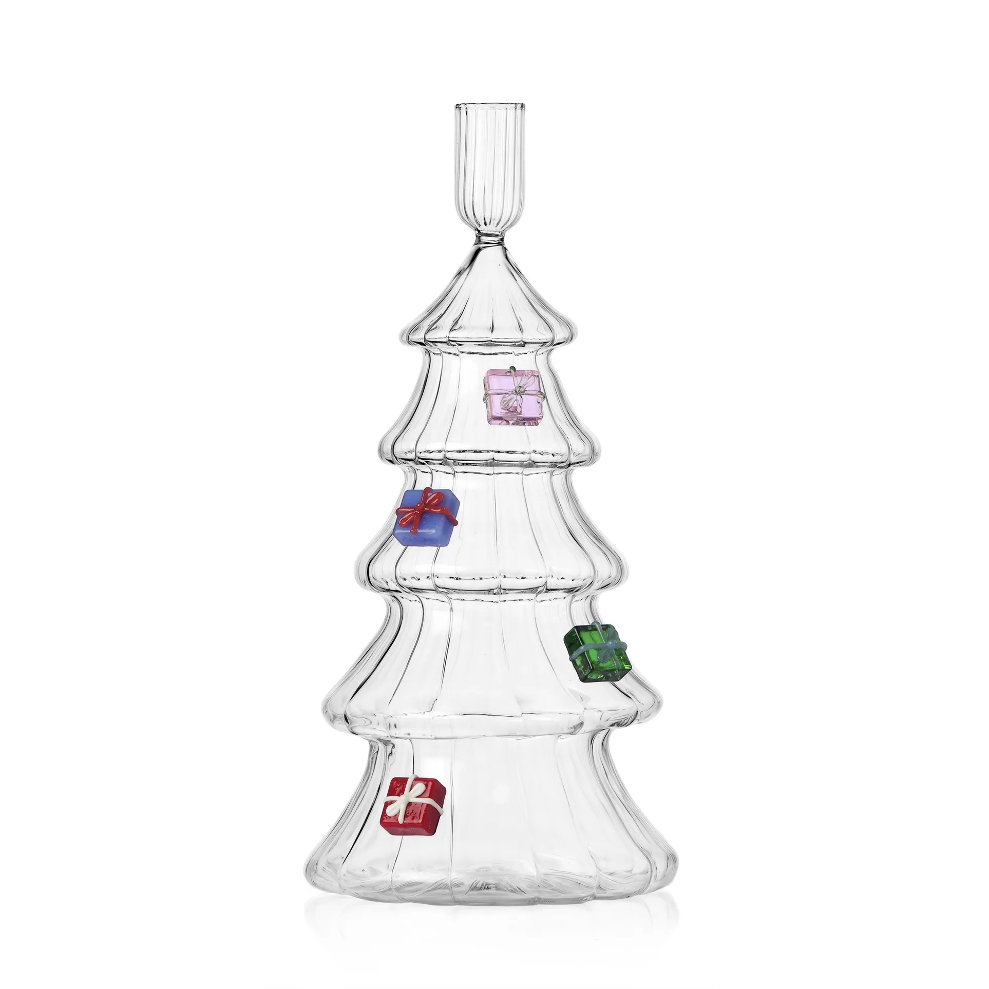 Ichendorf Collezione Christmas Tales Portacandela albero Natale con regali