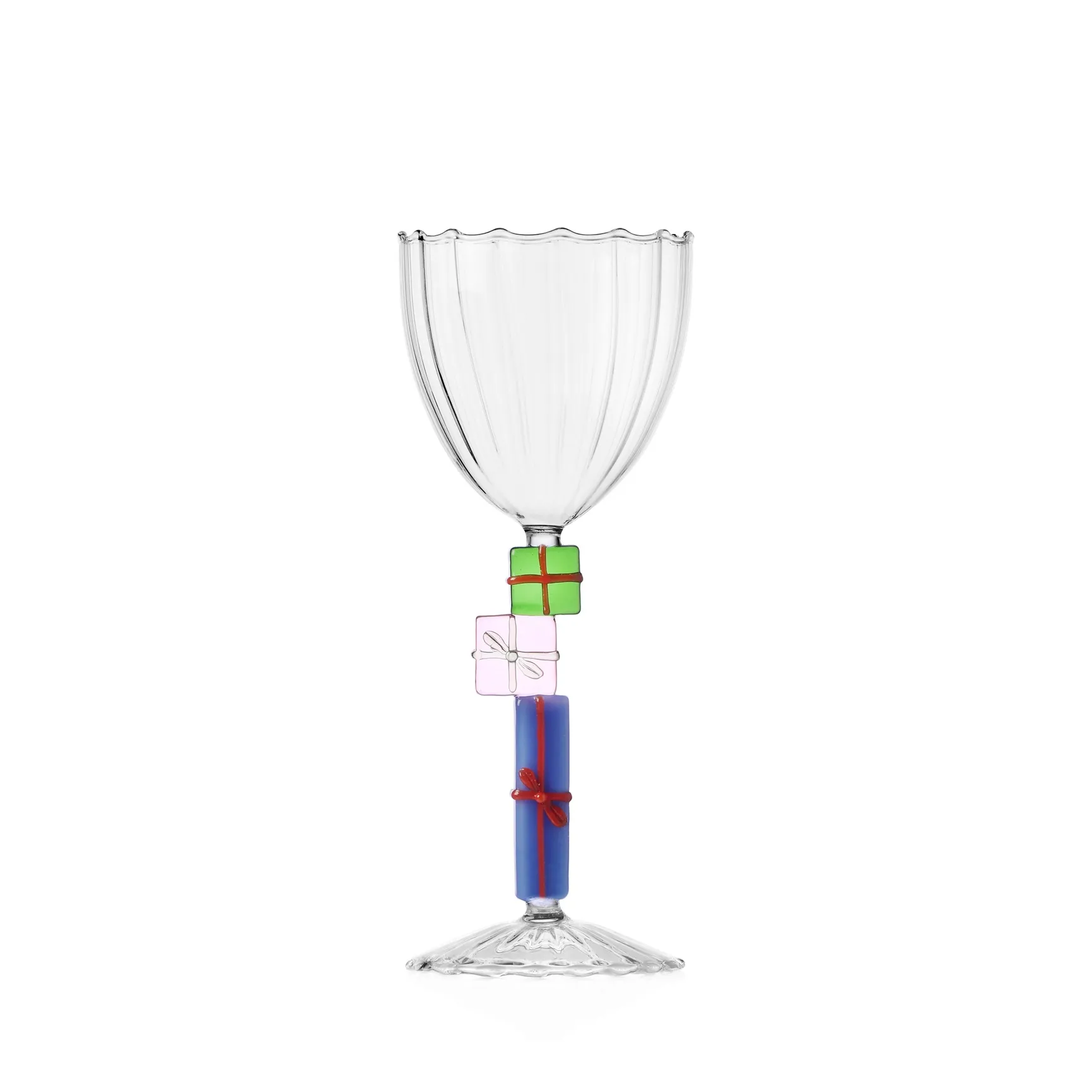 Ichendorf Collezione Christmas Tales Calice con regali verde rosa azzurro